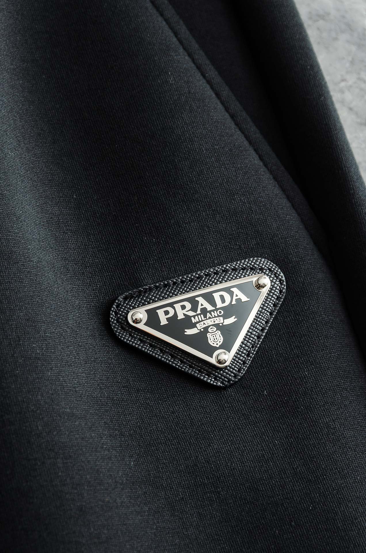 Prada Male Basic Clothing Cotton Loose Fit M-xxxl