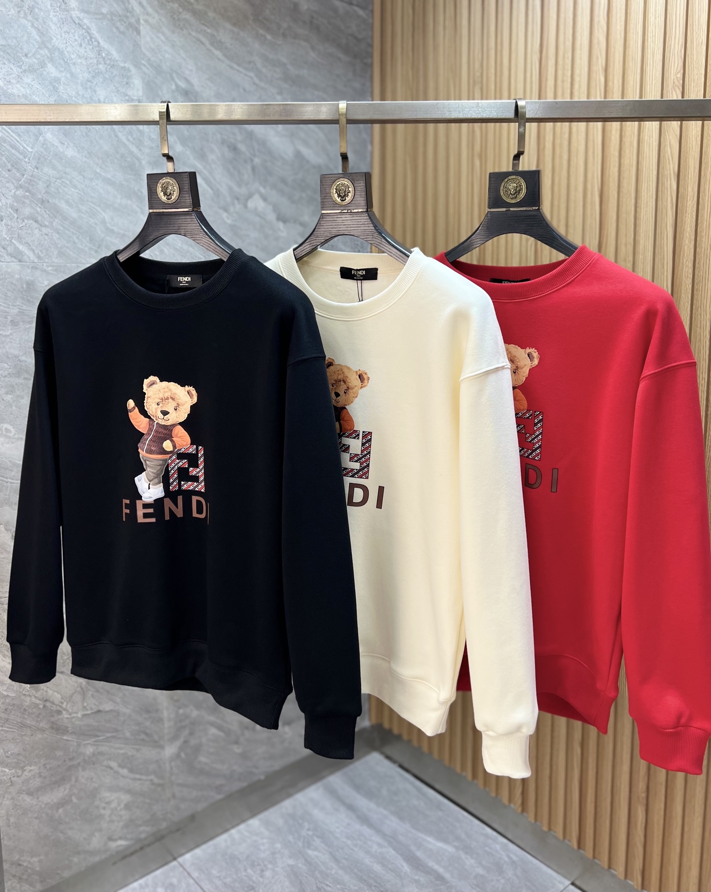 Fendi Hoodie Fleece Lined M-l-xxxl-175140