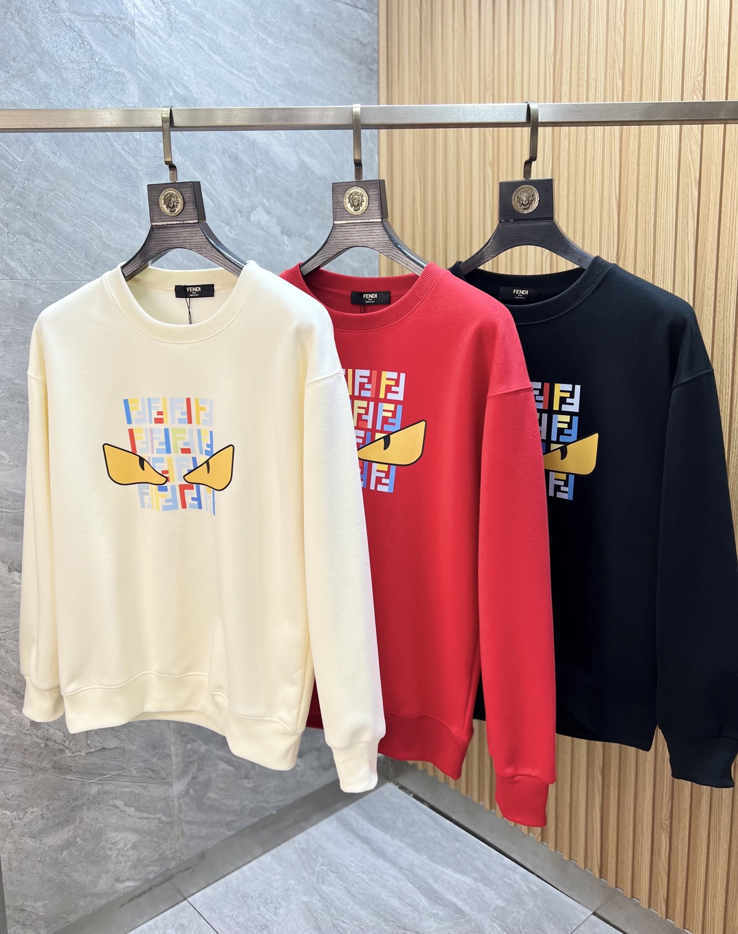 Fendi Hoodie Fleece Lined M-l-xxxl-175140