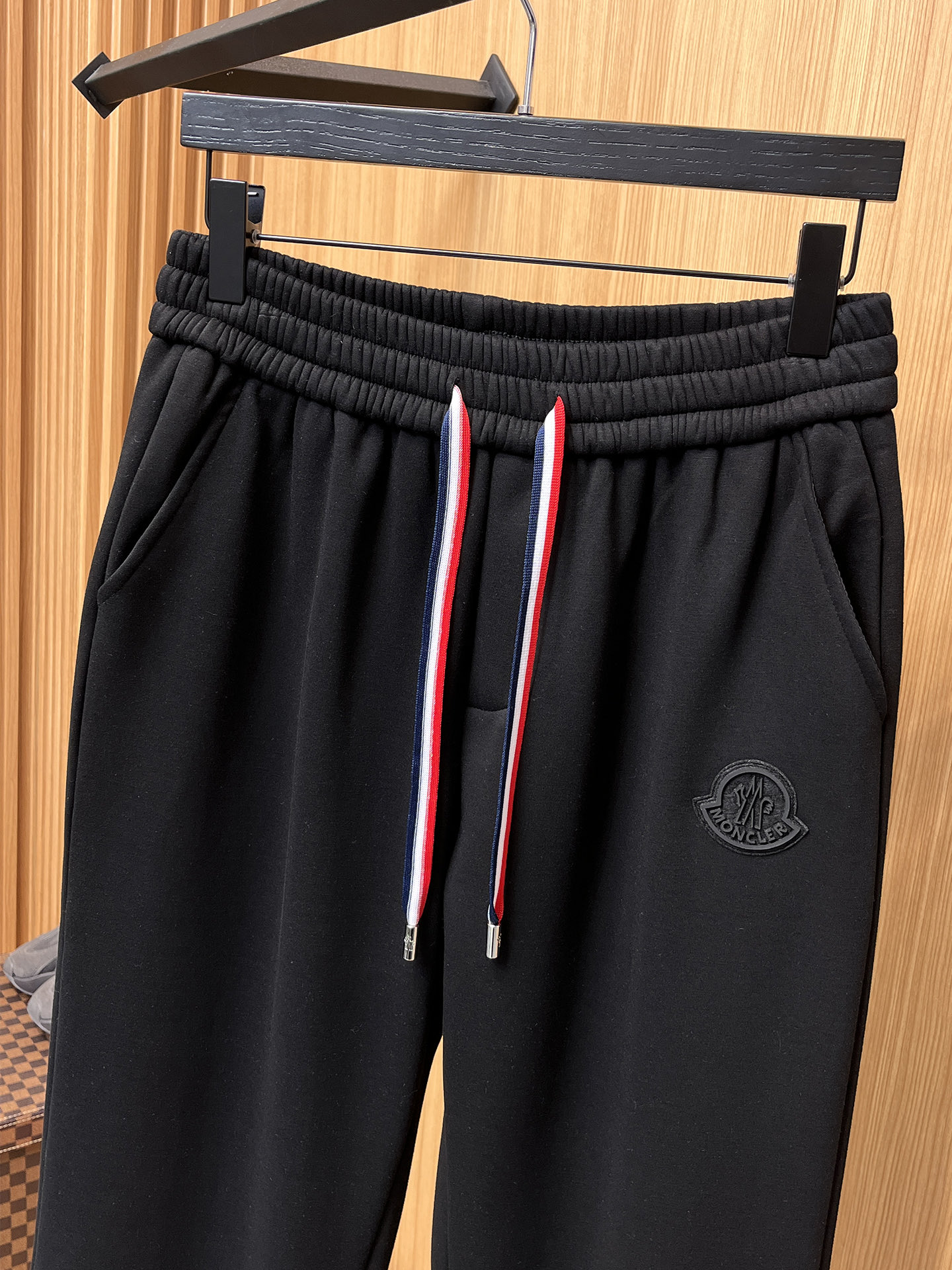 Moncler Basic Clothing Cotton Black Fleece Lined S-m-l-xl