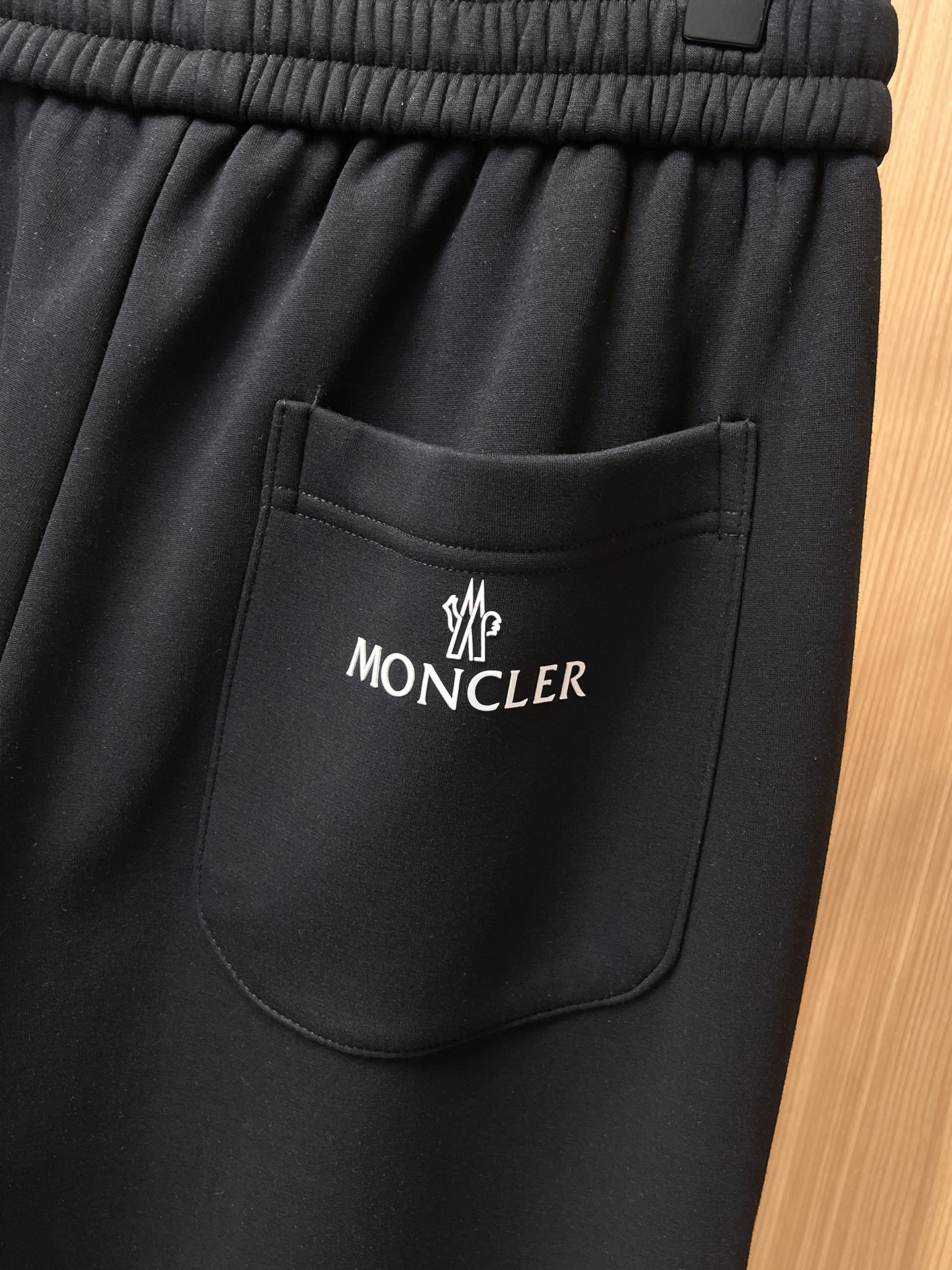 Moncler Basic Clothing Cotton Black Fleece Lined S-m-l-xl