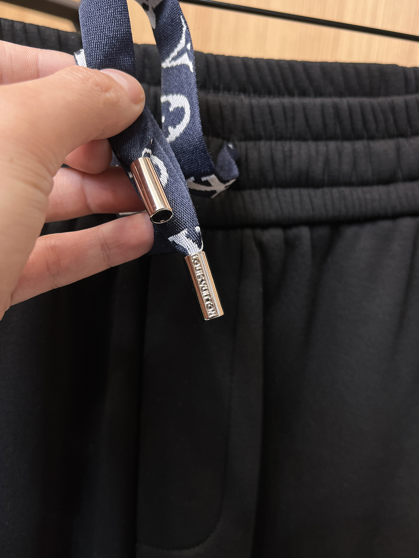 Louis Vuitton Basic Clothing Cotton Black Fleece Lined S-m-l-xl