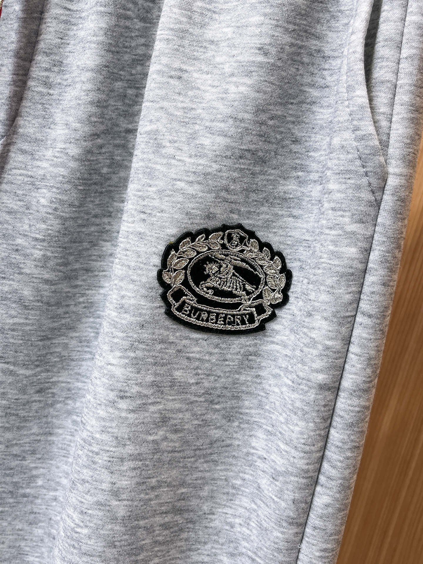 Burberry Basic Clothing Cotton Black Fleece Lined S-m-xl