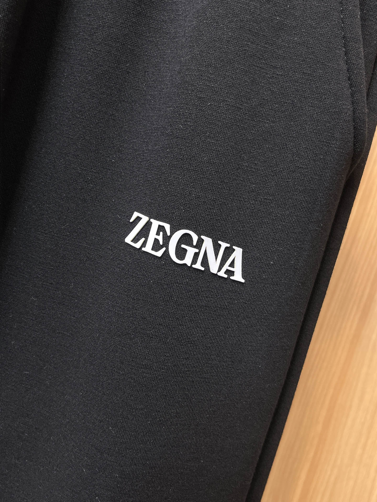 Ermenegildo Zegna Basic Clothing Cotton Black Fleece Lined S-m-xl