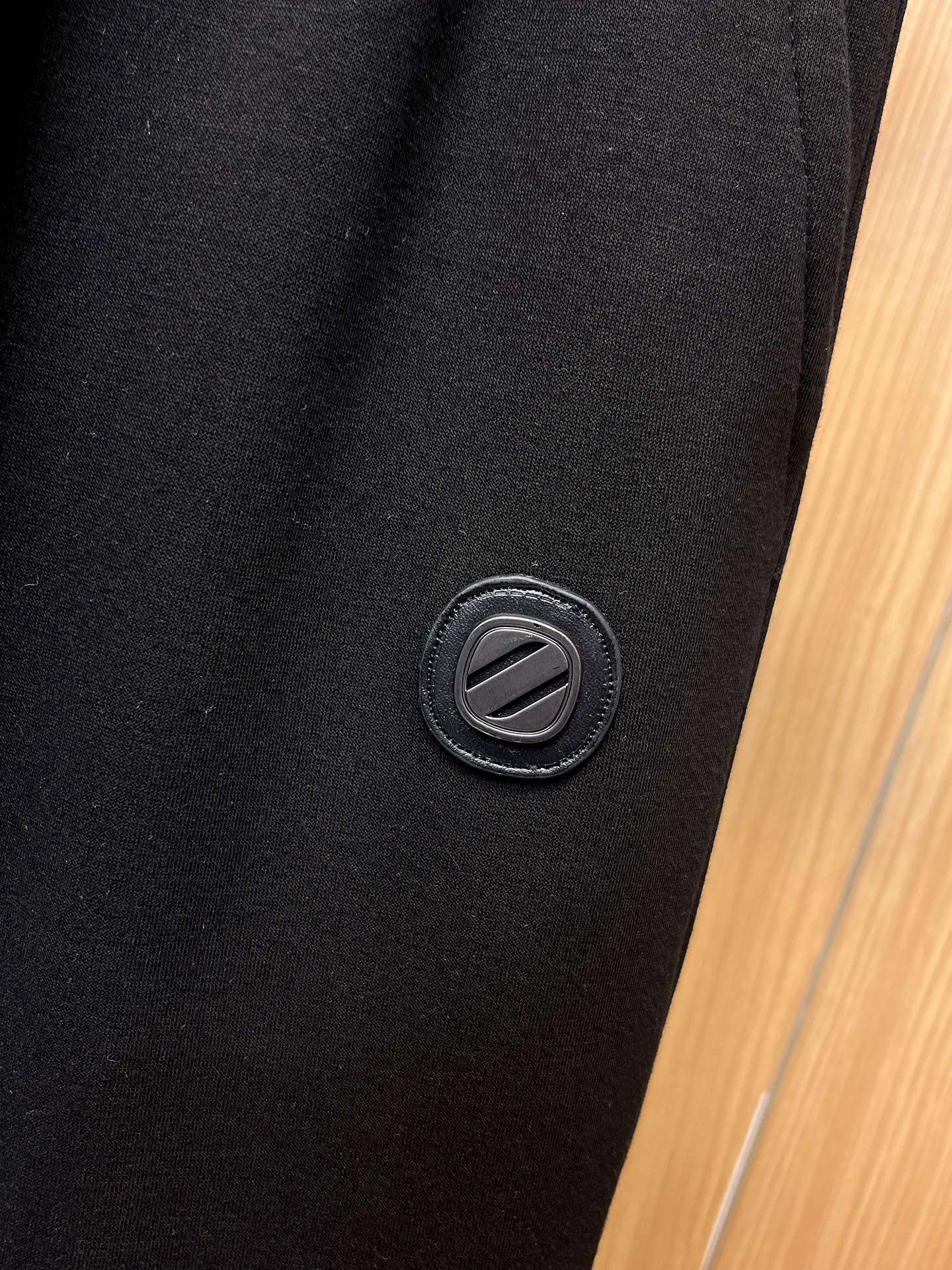 Ermenegildo Zegna Basic Clothing Cotton Black Fleece Lined S-m-xl