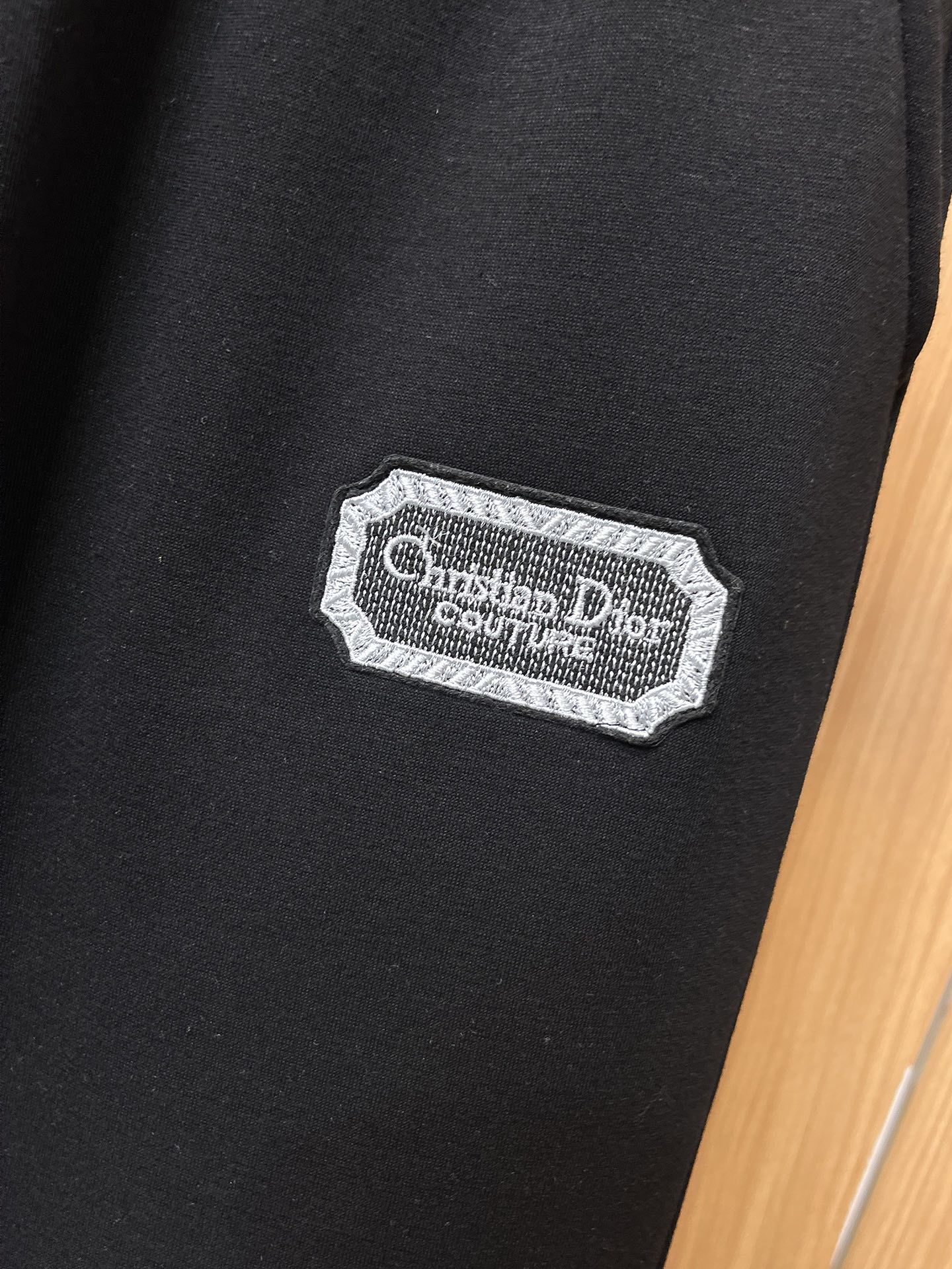 Dior Basic Clothing Cotton Black Fleece Lined S-m-xl