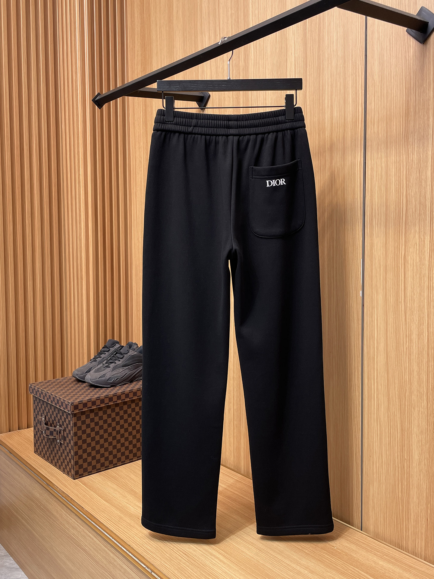 Dior Basic Clothing Cotton Black Fleece Lined S-m-xl
