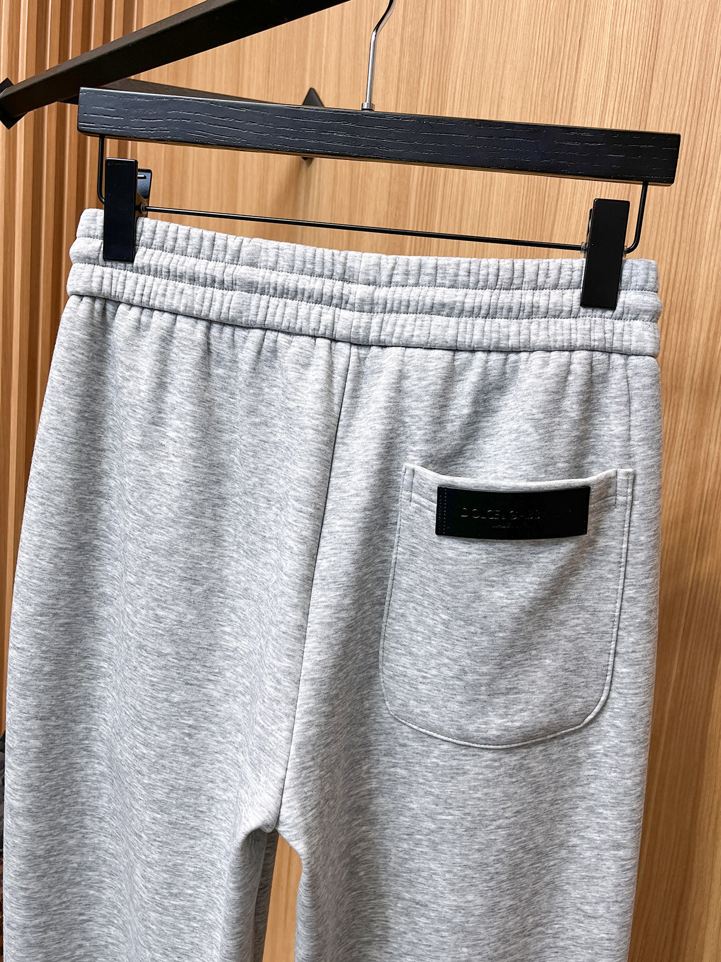 Dolcegabbana Basic Clothing Cotton Black Fleece Lined S-m-xl