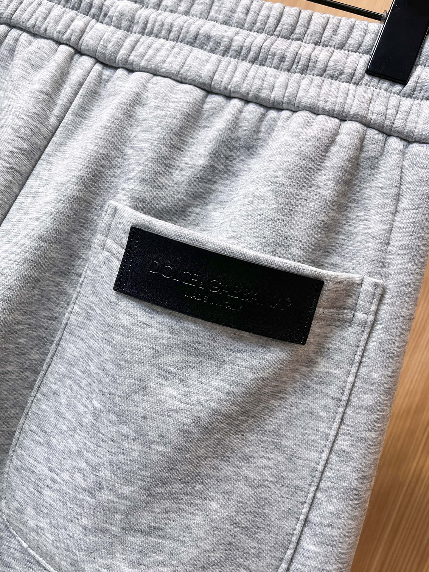 Dolcegabbana Basic Clothing Cotton Black Fleece Lined S-m-xl