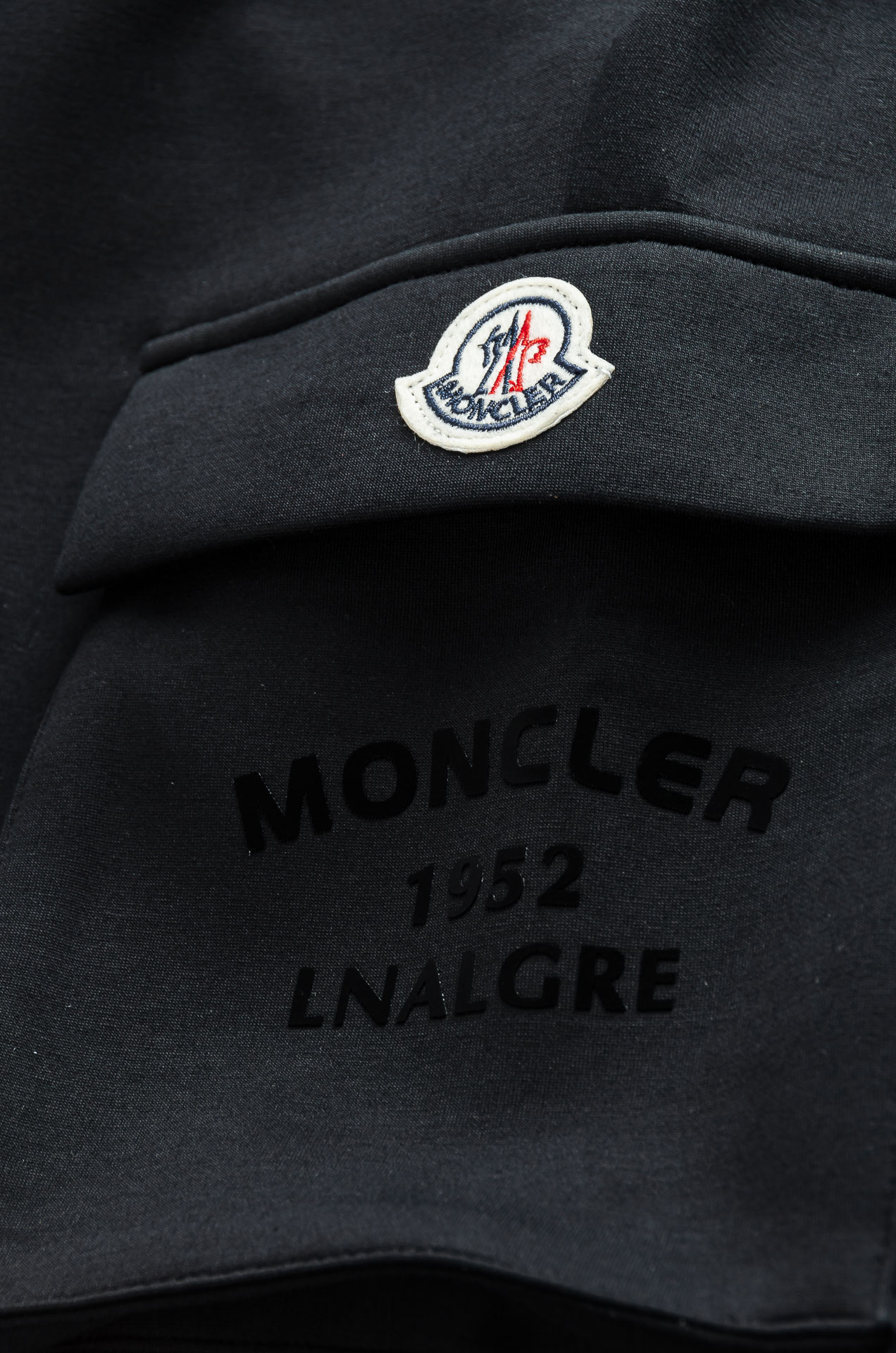 Moncler Male Basic Clothing Cotton Loose Fit M-l-xxxl