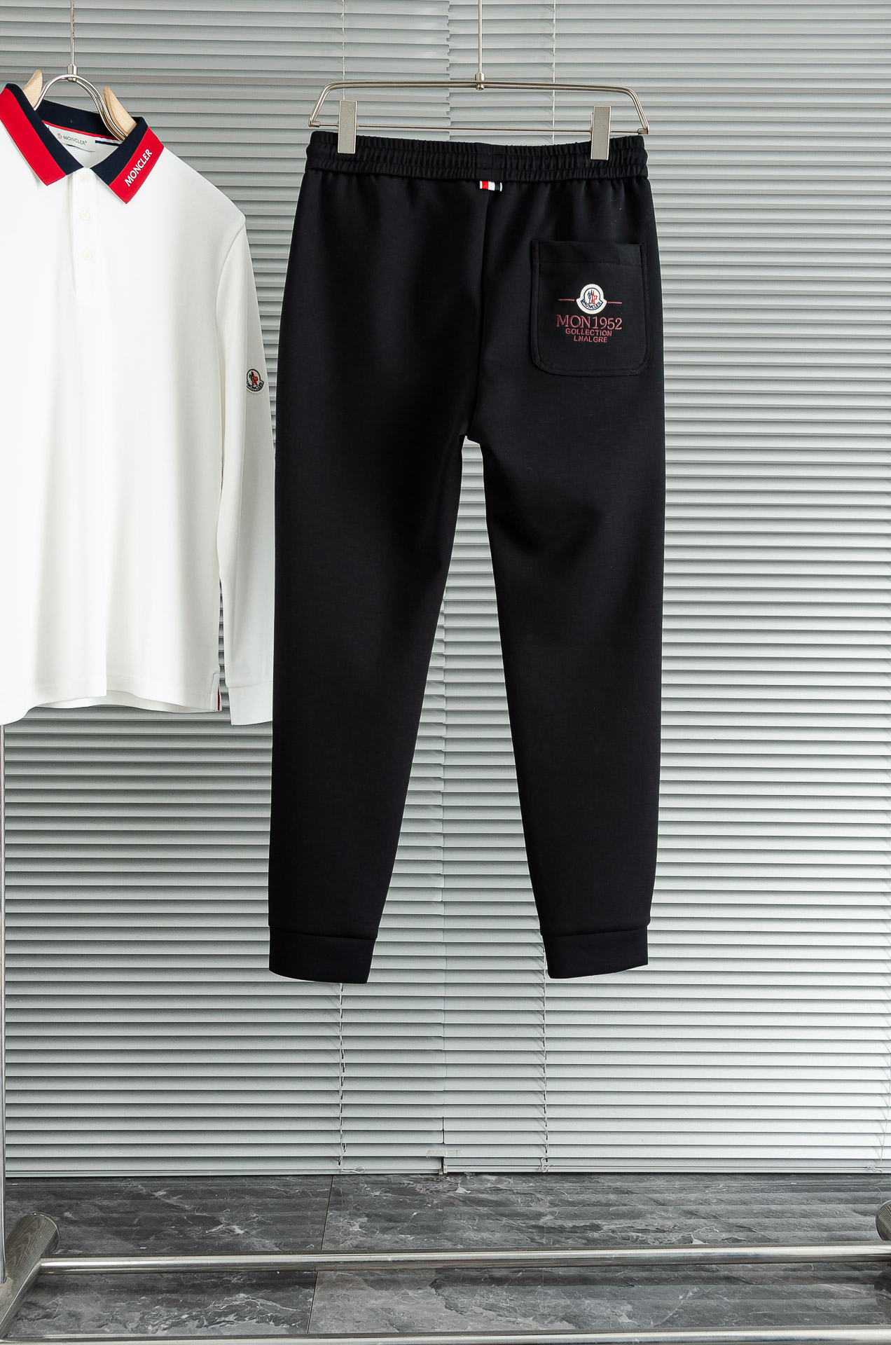 Moncler Male Basic Clothing Cotton Loose Fit M-l-xxxl