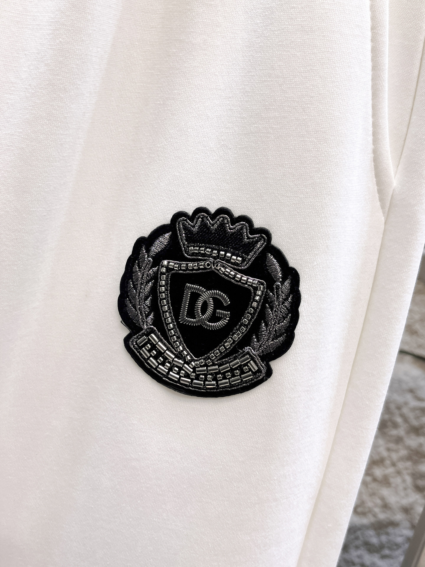 Dolcegabbana Basic Clothing Cotton Black Fleece Lined S-m-xl