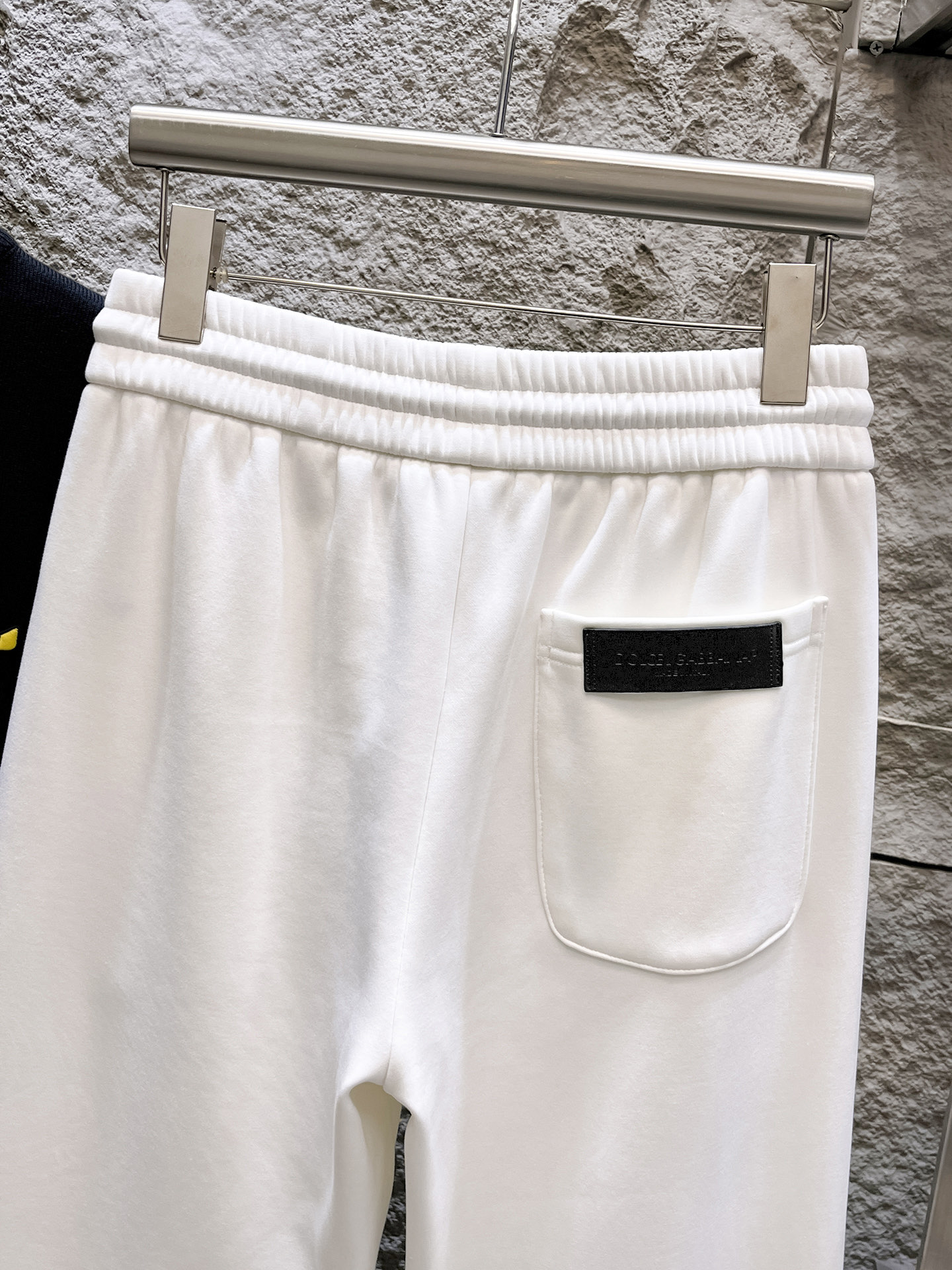 Dolcegabbana Basic Clothing Cotton Black Fleece Lined S-m-xl