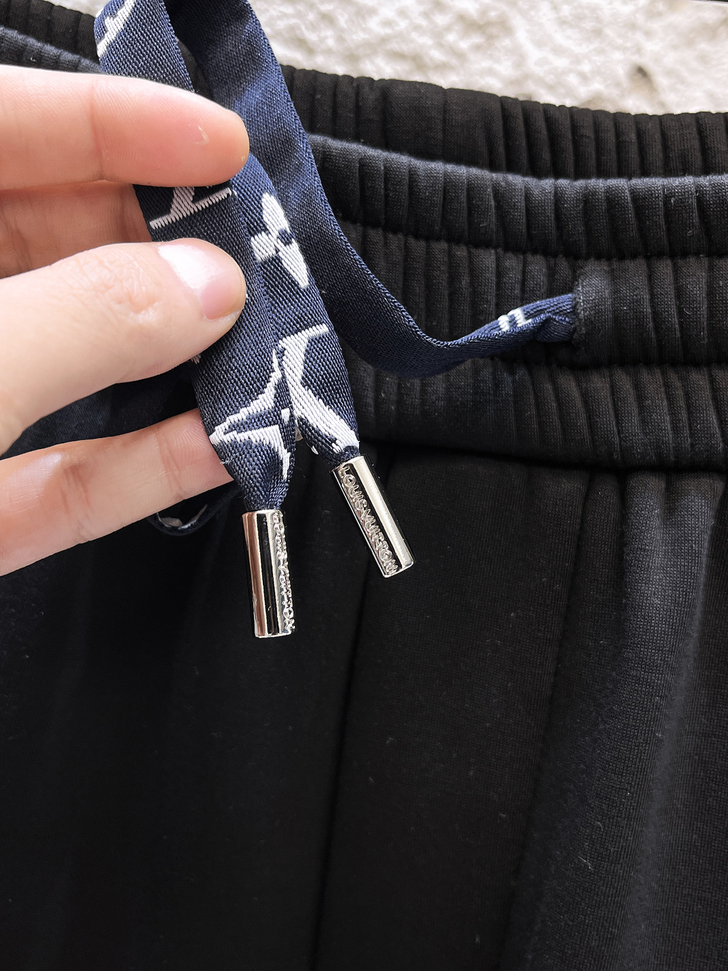 Louis Vuitton Basic Clothing Cotton Black Fleece Lined S-m-l-xl