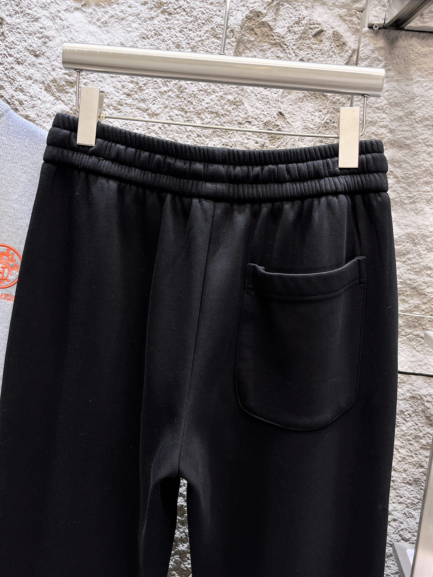 Louis Vuitton Basic Clothing Cotton Black Fleece Lined S-m-l-xl