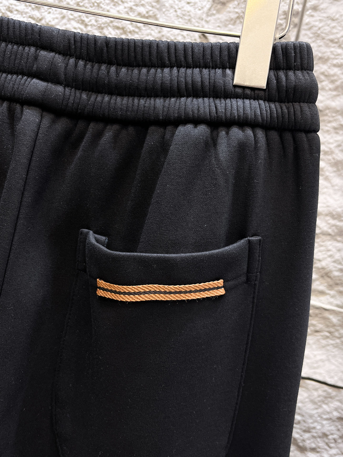 Ermenegildo Zegna Basic Clothing Cotton Black Fleece Lined S-m-xl