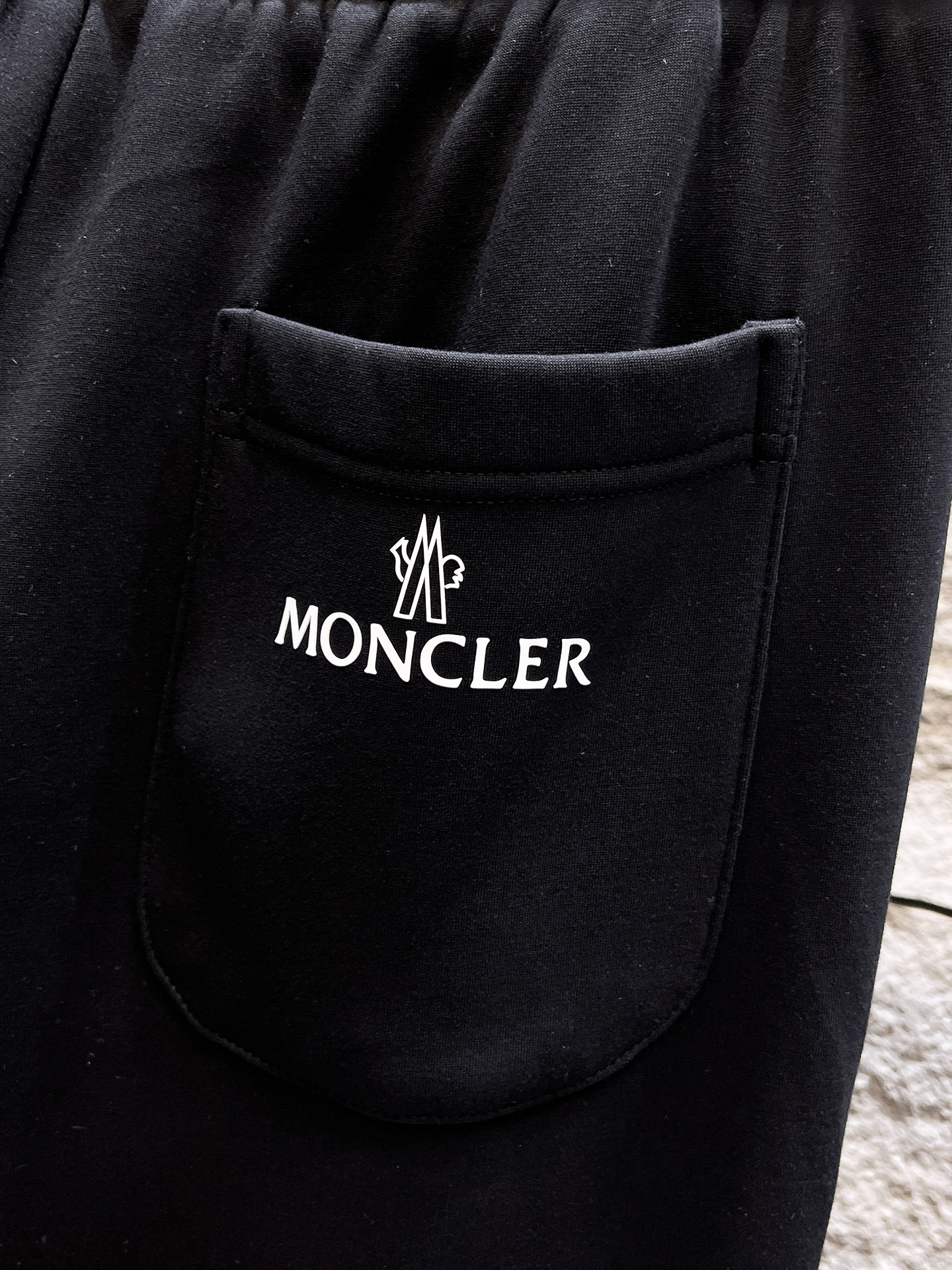Moncler Basic Clothing Cotton Black Fleece Lined S-m-l-xl
