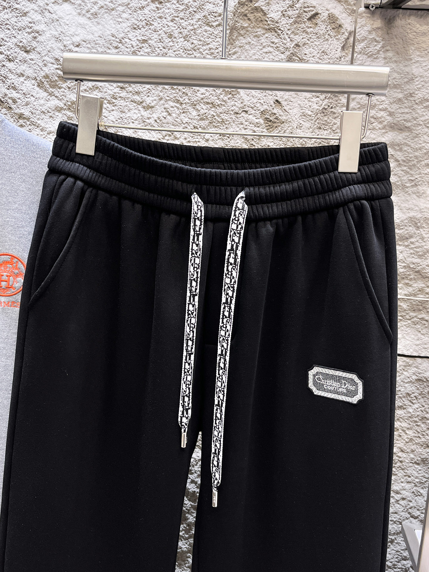 Dior Basic Clothing Cotton Black Fleece Lined S-m-xl