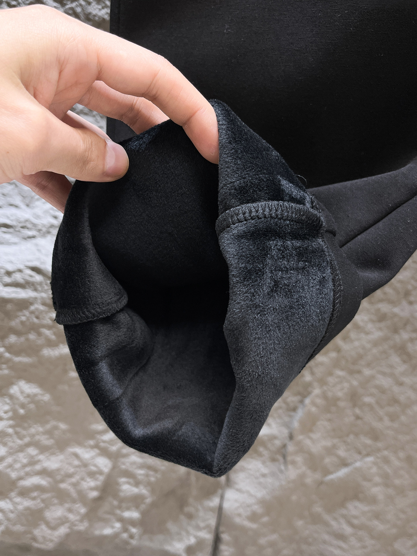 Dior Basic Clothing Cotton Black Fleece Lined S-m-xl
