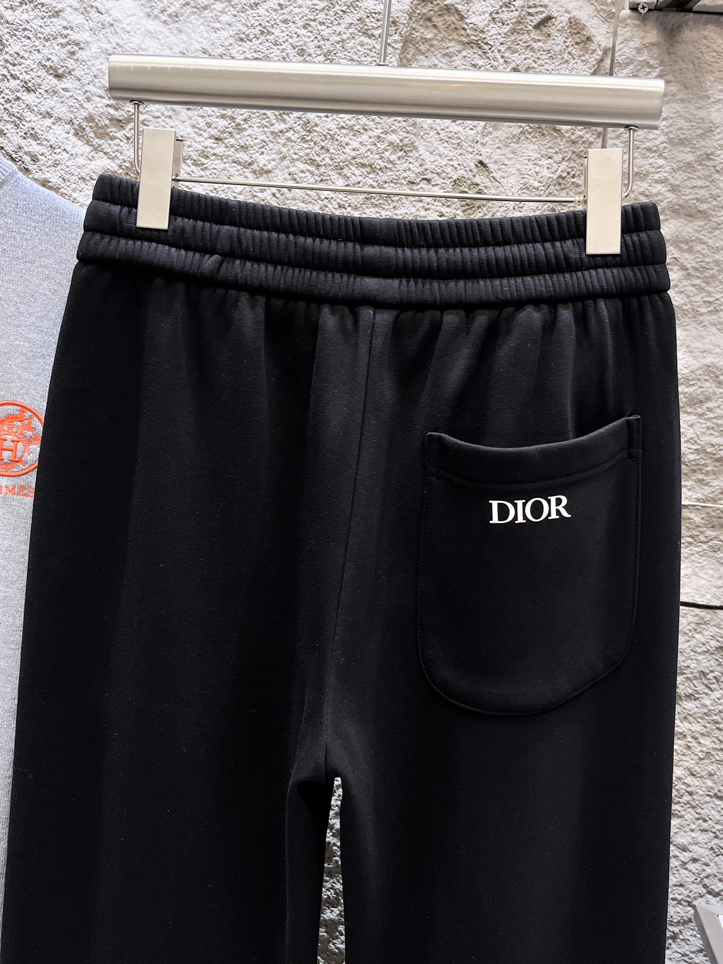 Dior Basic Clothing Cotton Black Fleece Lined S-m-xl