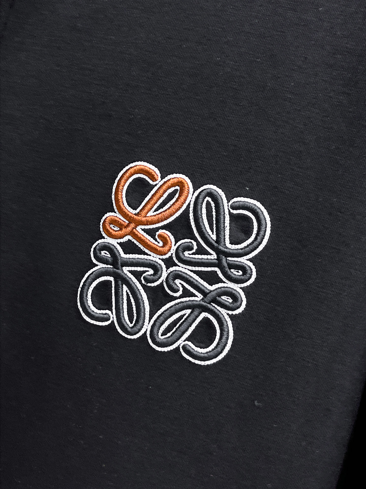 Loewe Hoodie Black M-l-xl
