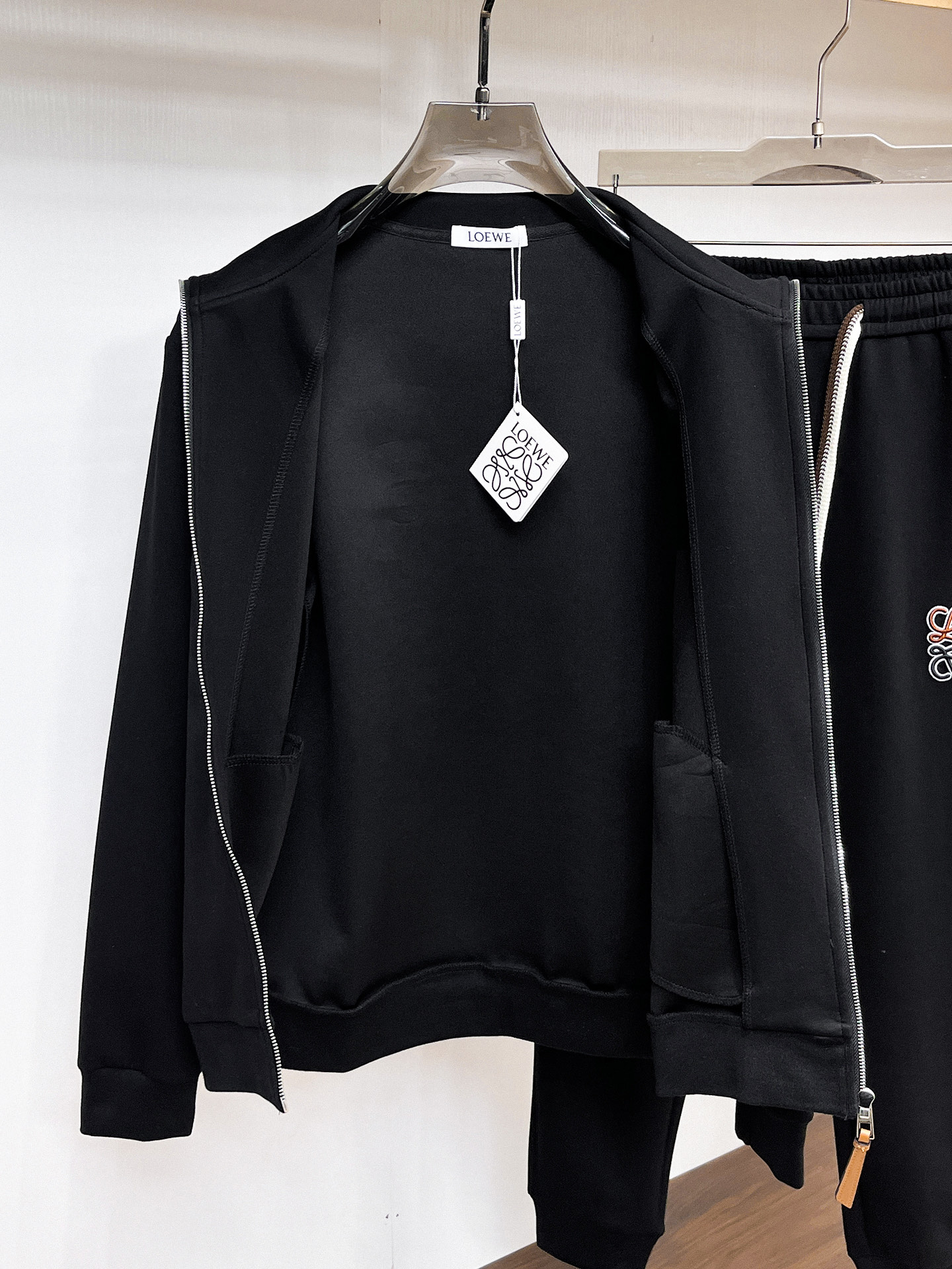 Loewe Hoodie Black M-l-xl