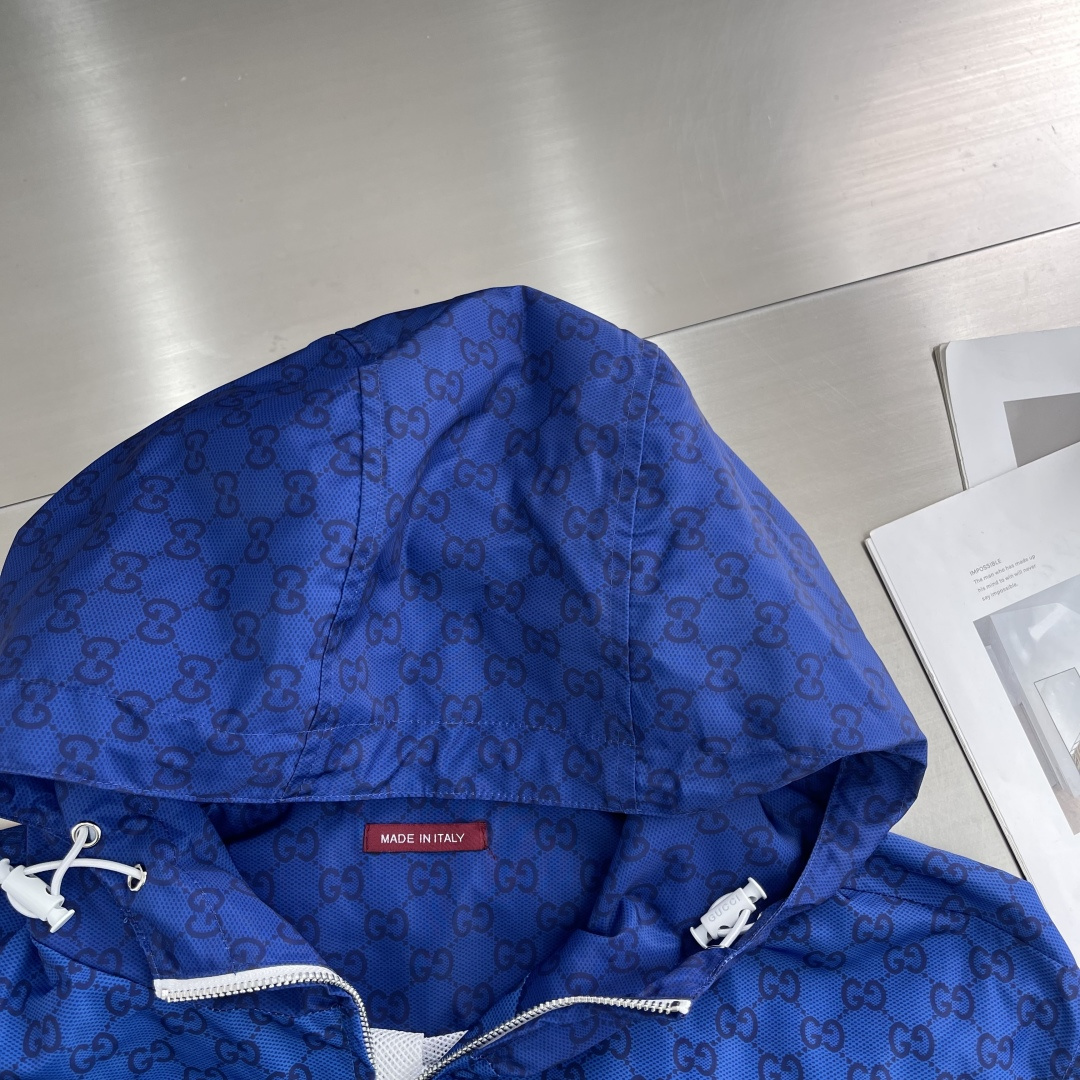 Gucci Jacket Polyester Hooded S-m-xl