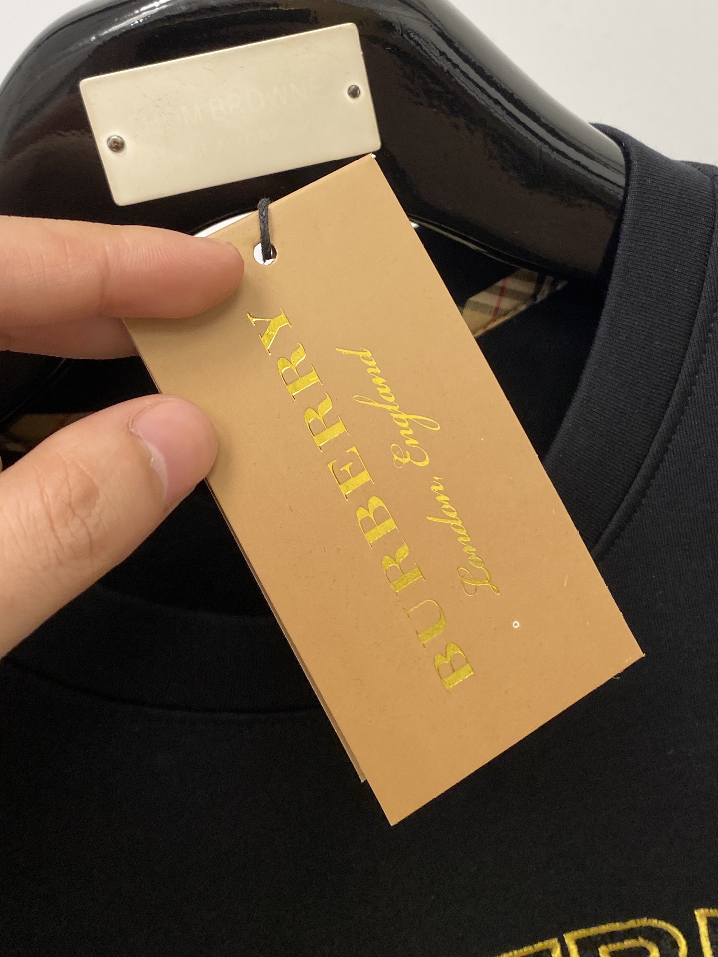 Burberry Hoodie Cotton M-l-xl