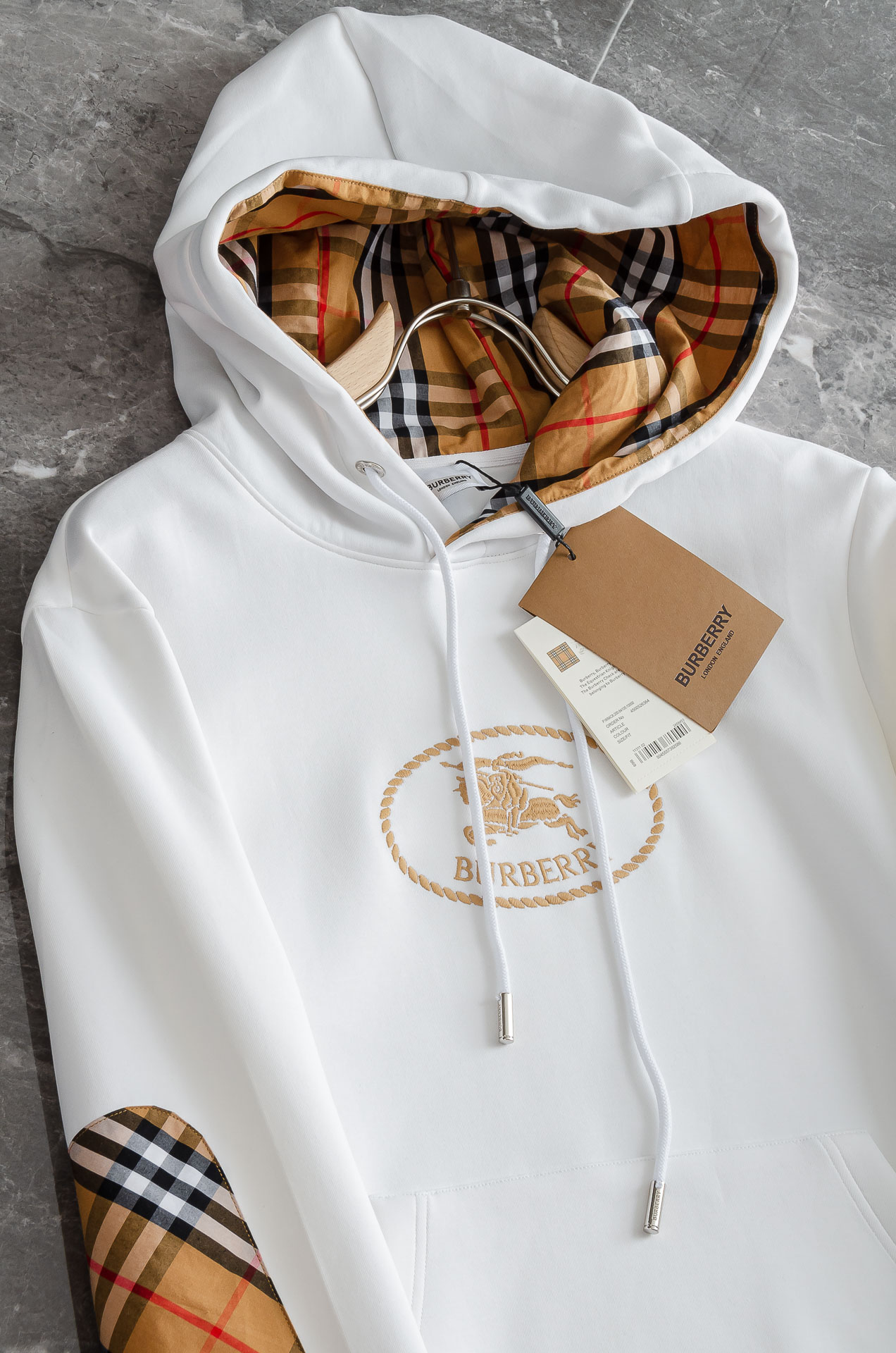 Burberry Hoodie Polyester Black Hooded M-xxxl
