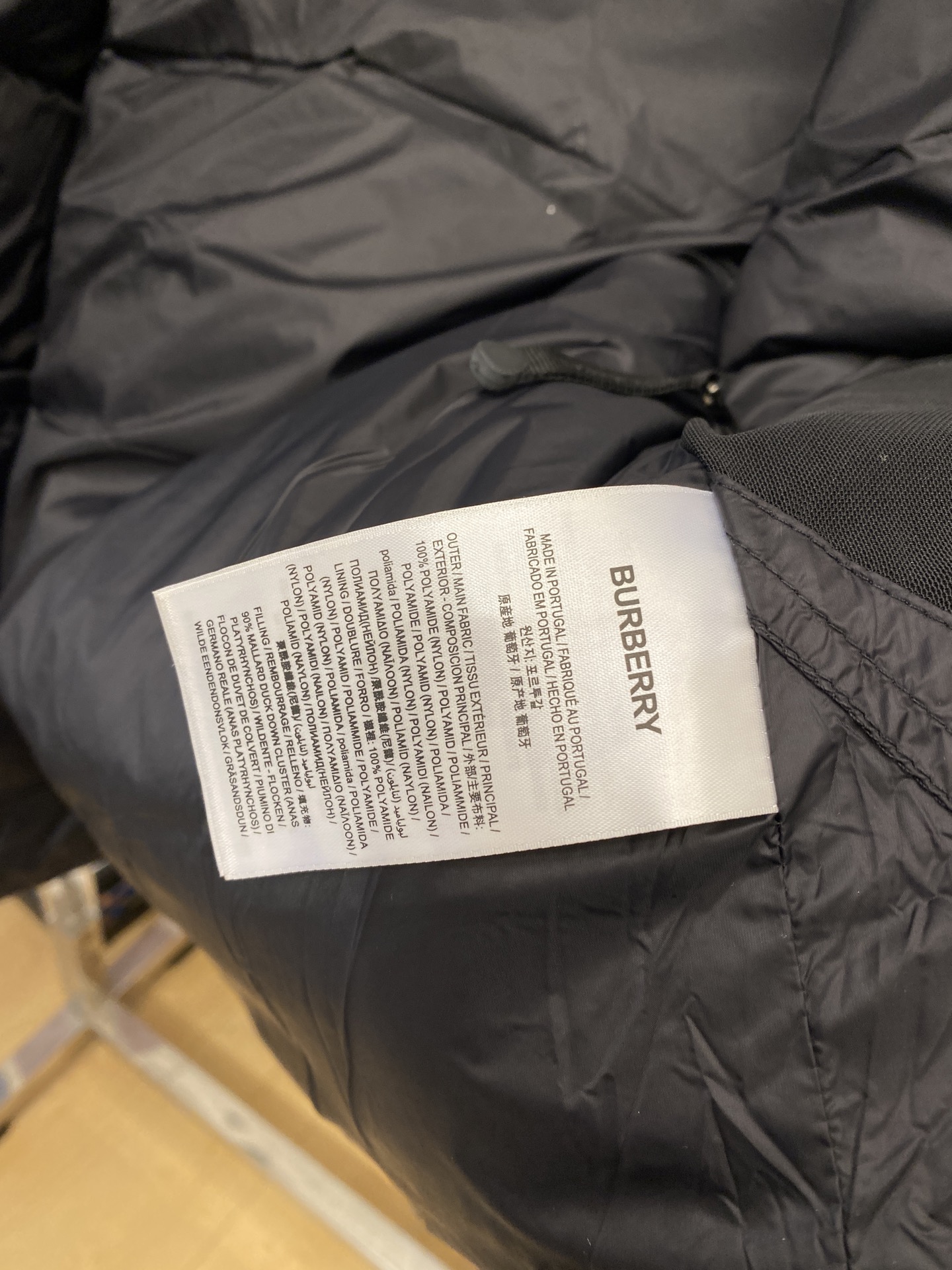 Burberry Male Down Jacket M-xl