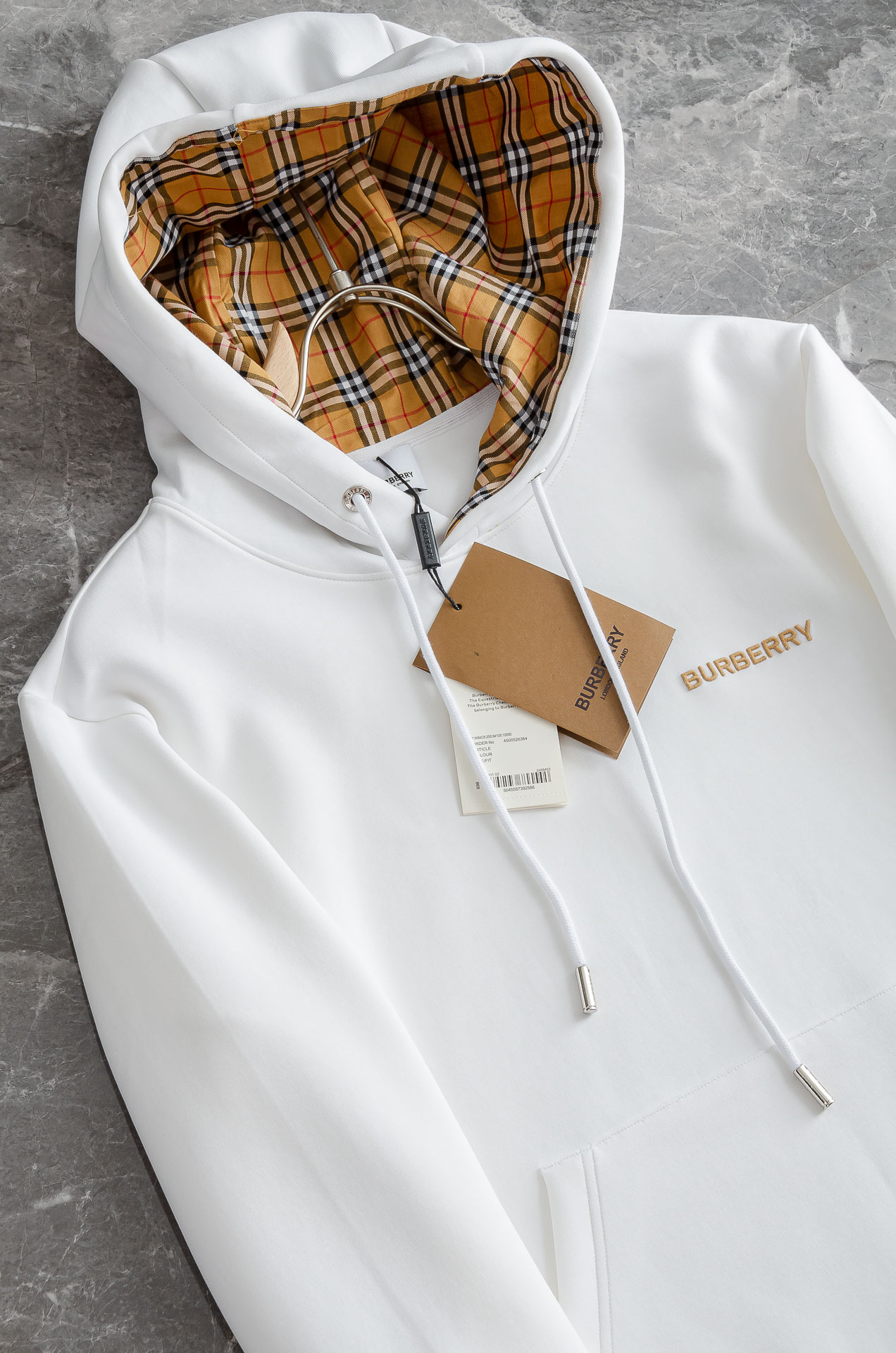 Burberry Hoodie Polyester Black Hooded M-xxxl