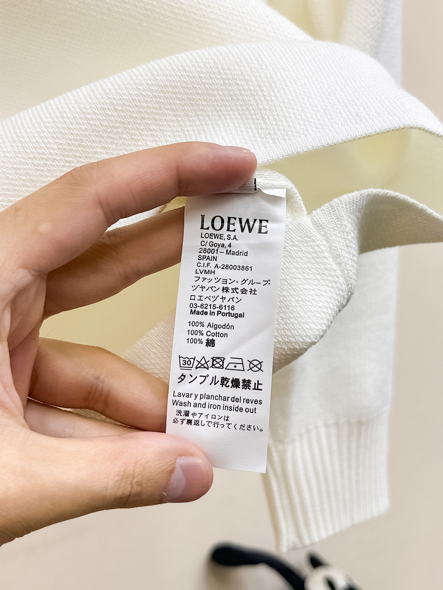 Loewe Basic Clothing Wool M-l-xxl