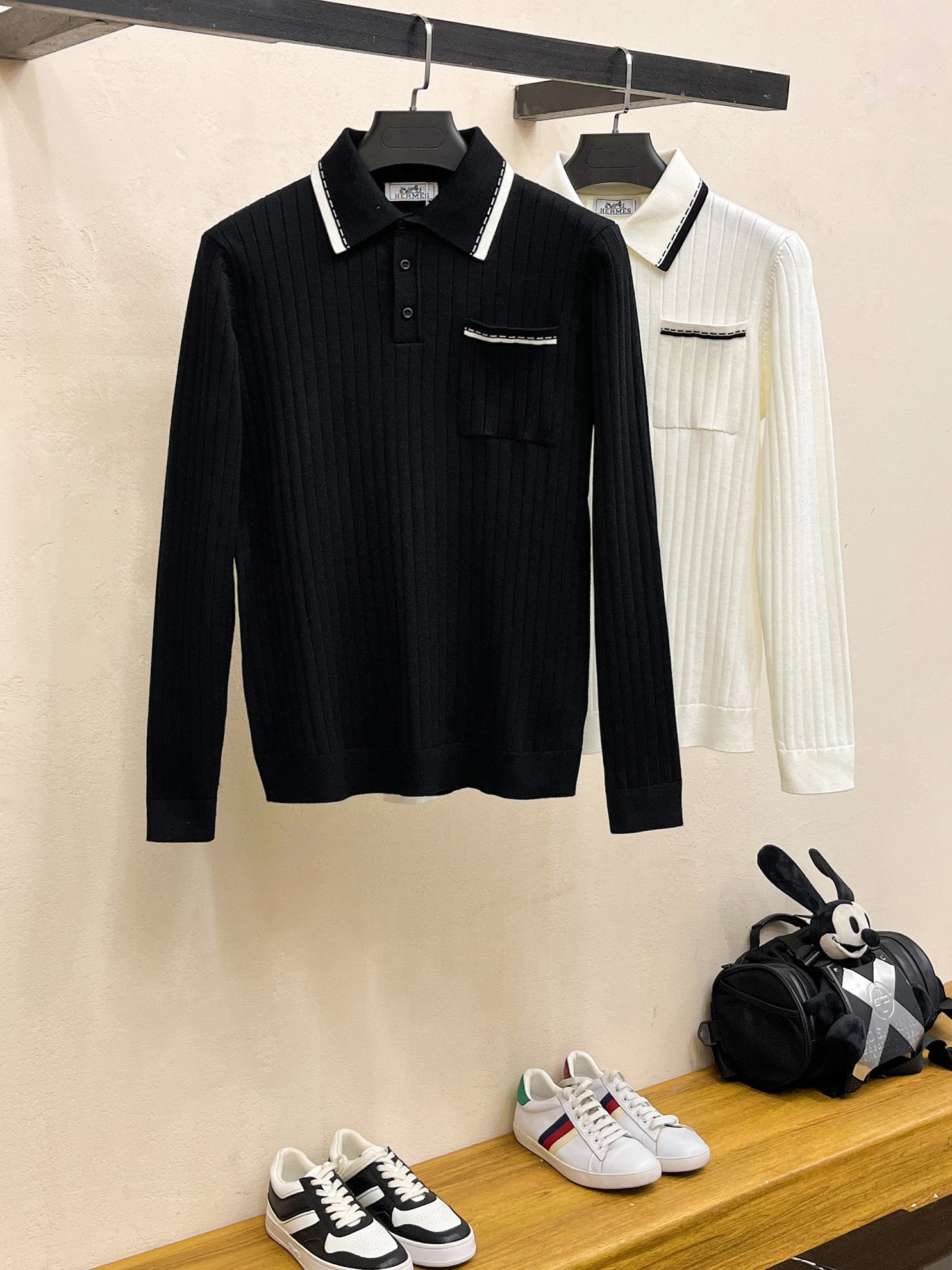 Hermès Basic Clothing Wool M-l-xl