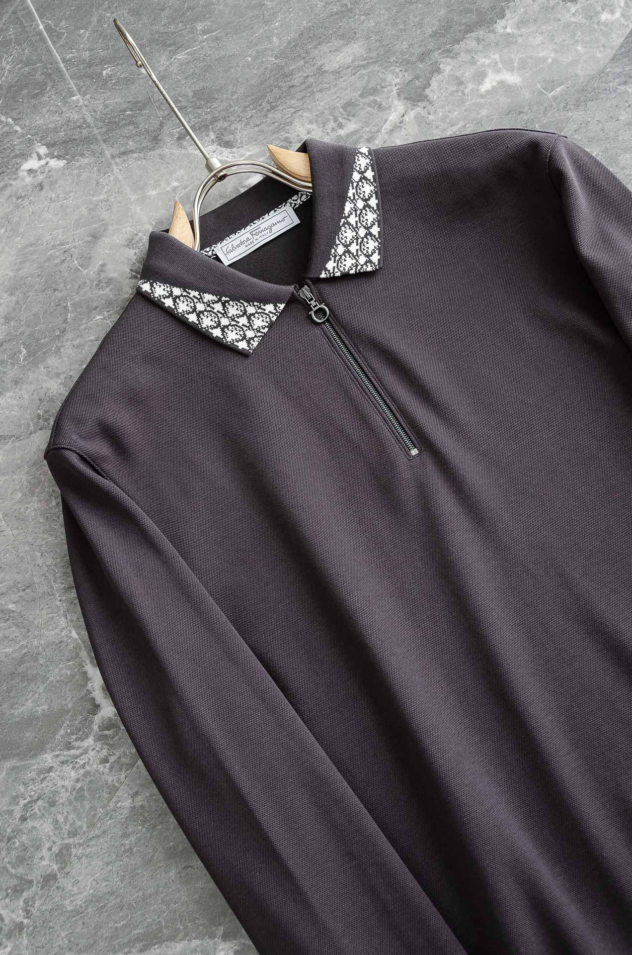 Ferragamo Male Basic Clothing Cotton Fleece Lined M-xxxl