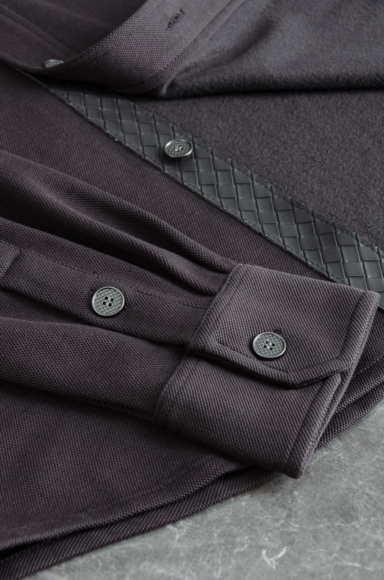 Bottega Veneta Male Shirt Cotton Fleece Lined M-xxxl