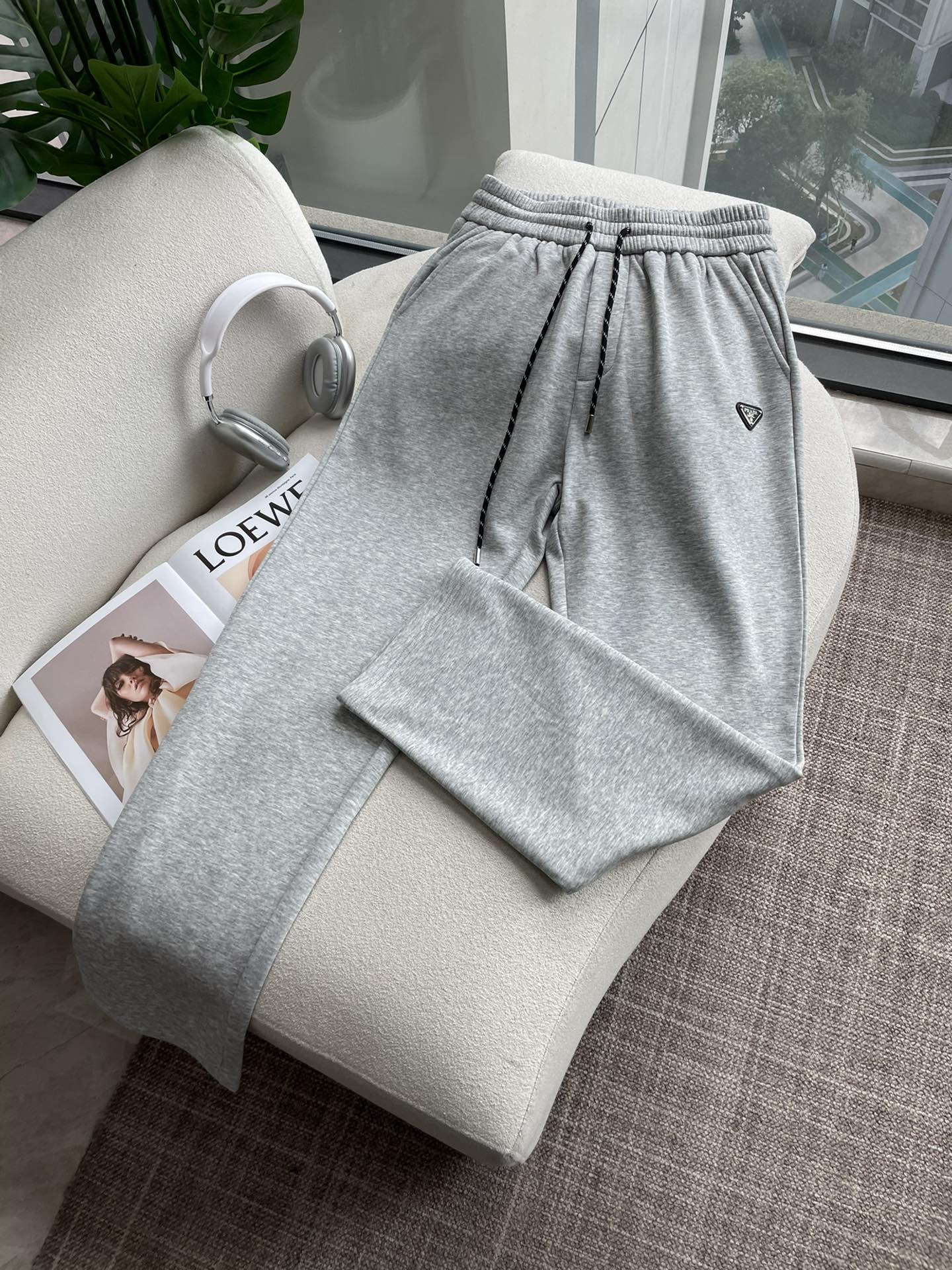 Prada Basic Clothing Fleece Lined M-xxxl