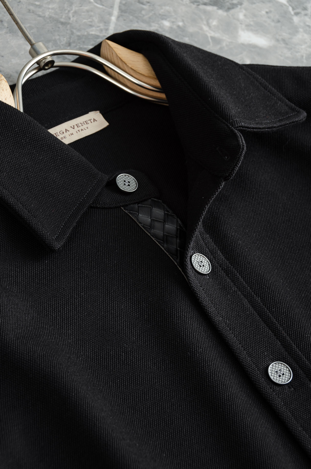 Bottega Veneta Male Shirt Cotton Fleece Lined M-xxxl