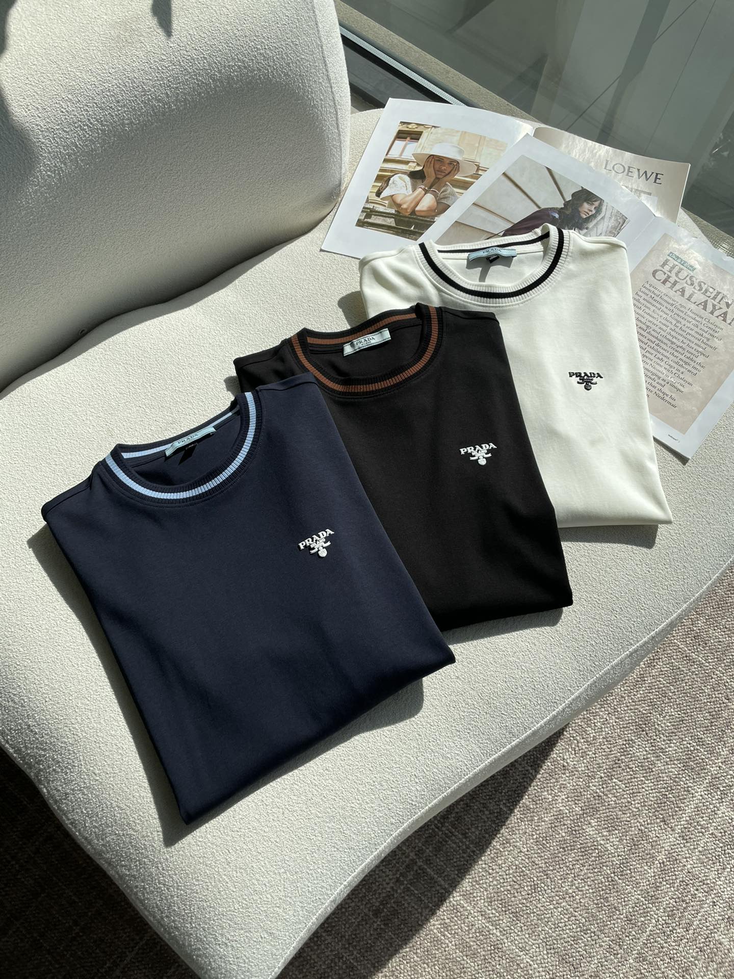 Prada Male Basic Clothing M-l-xl