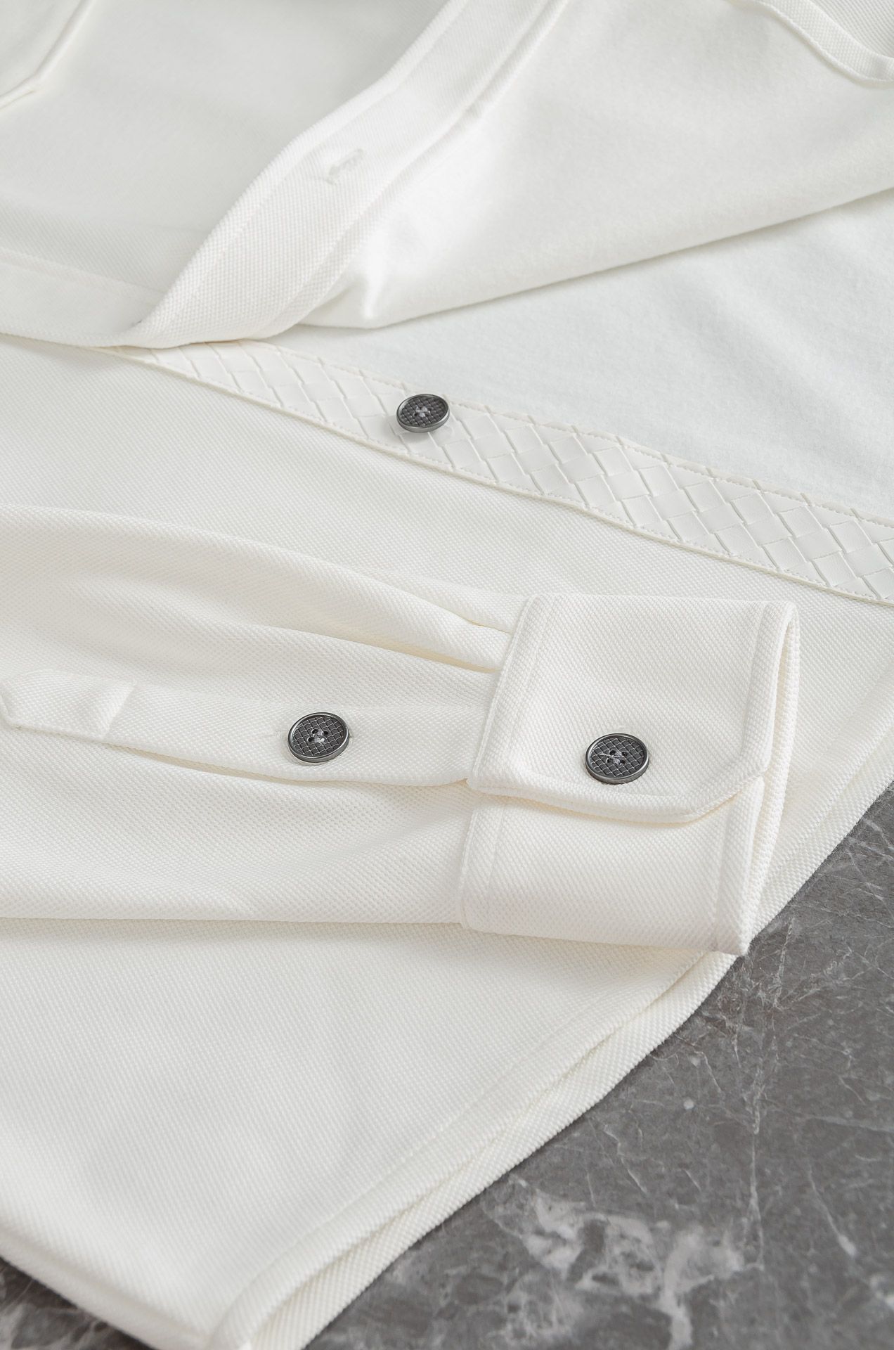 Bottega Veneta Male Shirt Cotton Fleece Lined M-xxxl