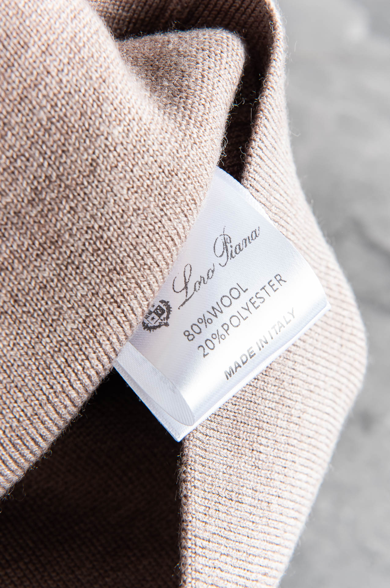 Loro Piana Male Basic Clothing Wool M-l-xl