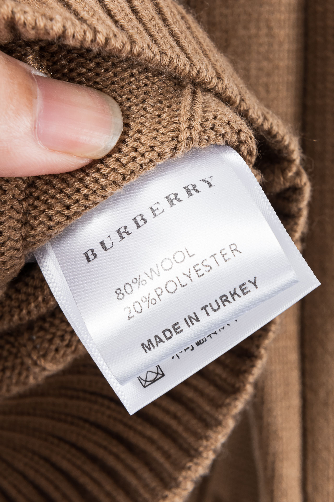 Burberry Male Basic Clothing Wool M-xl