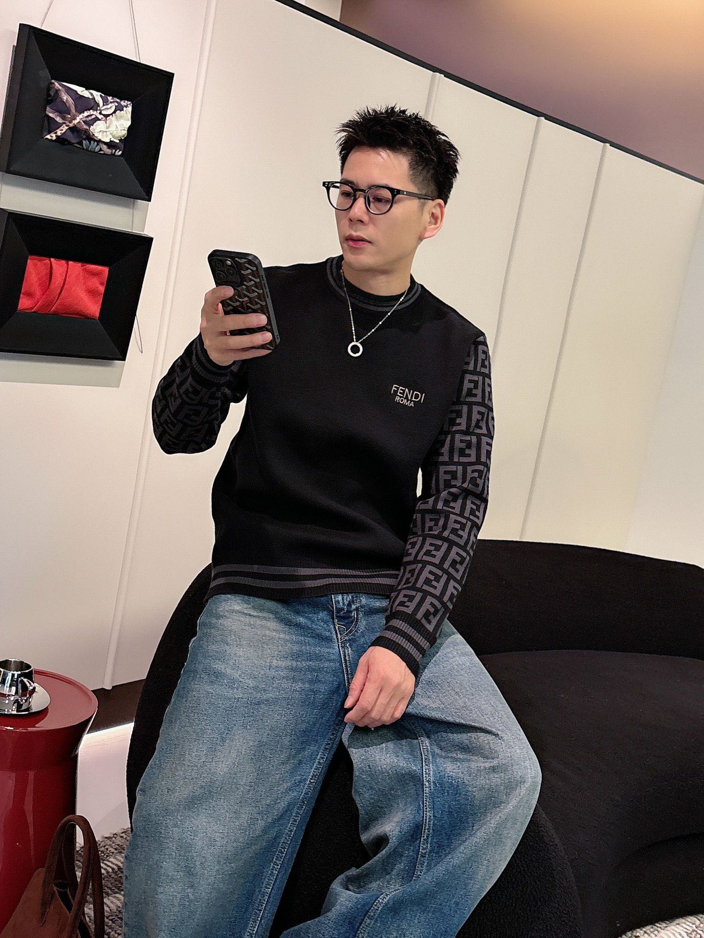 Fendi Basic Clothing Wool M-xl