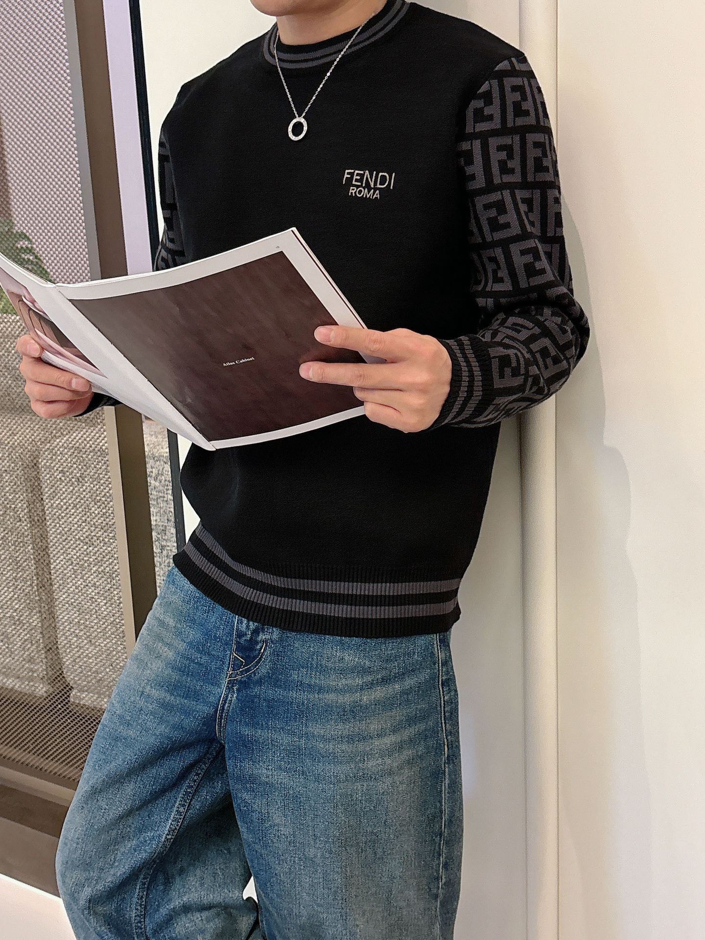 Fendi Basic Clothing Wool M-xl