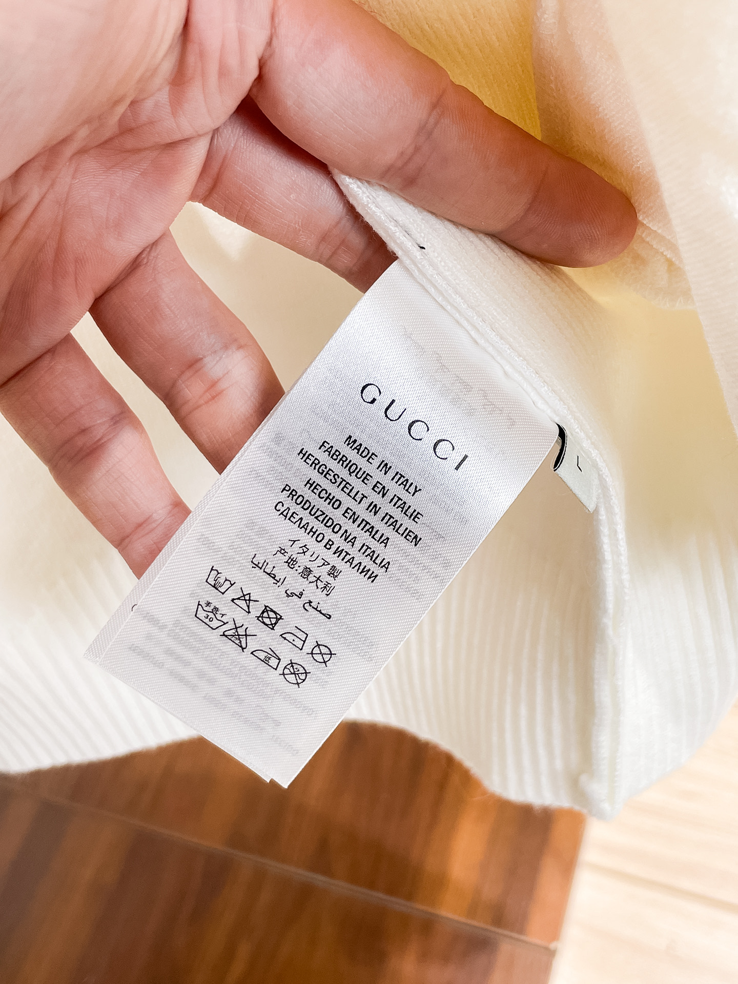 Gucci Male Basic Clothing Cotton M-xl