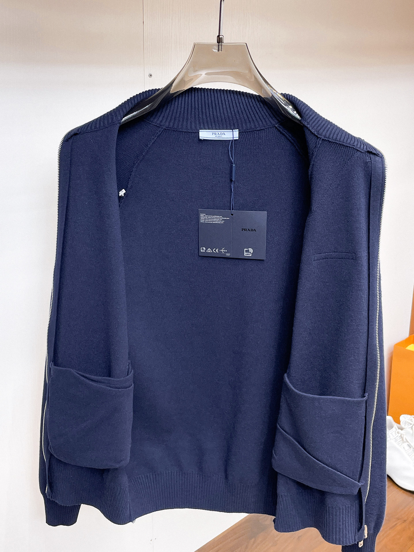 Prada Male Basic Clothing Cotton M-xl
