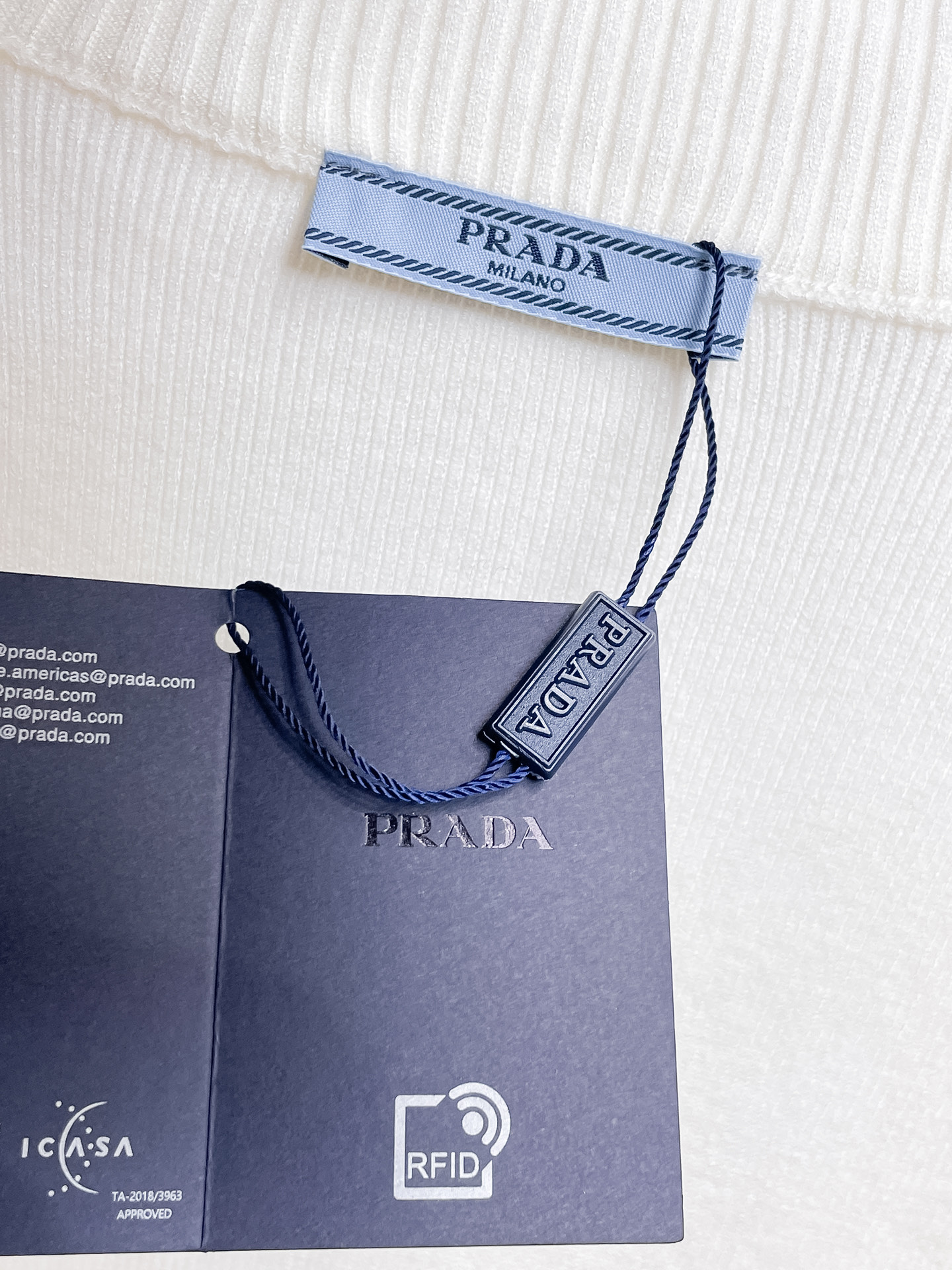 Prada Male Basic Clothing Cotton M-xl