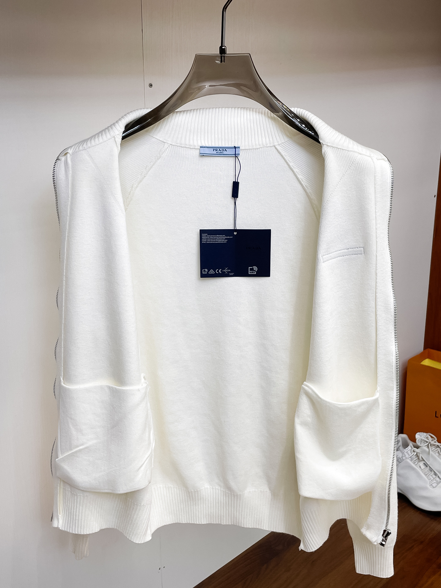 Prada Male Basic Clothing Cotton M-xl