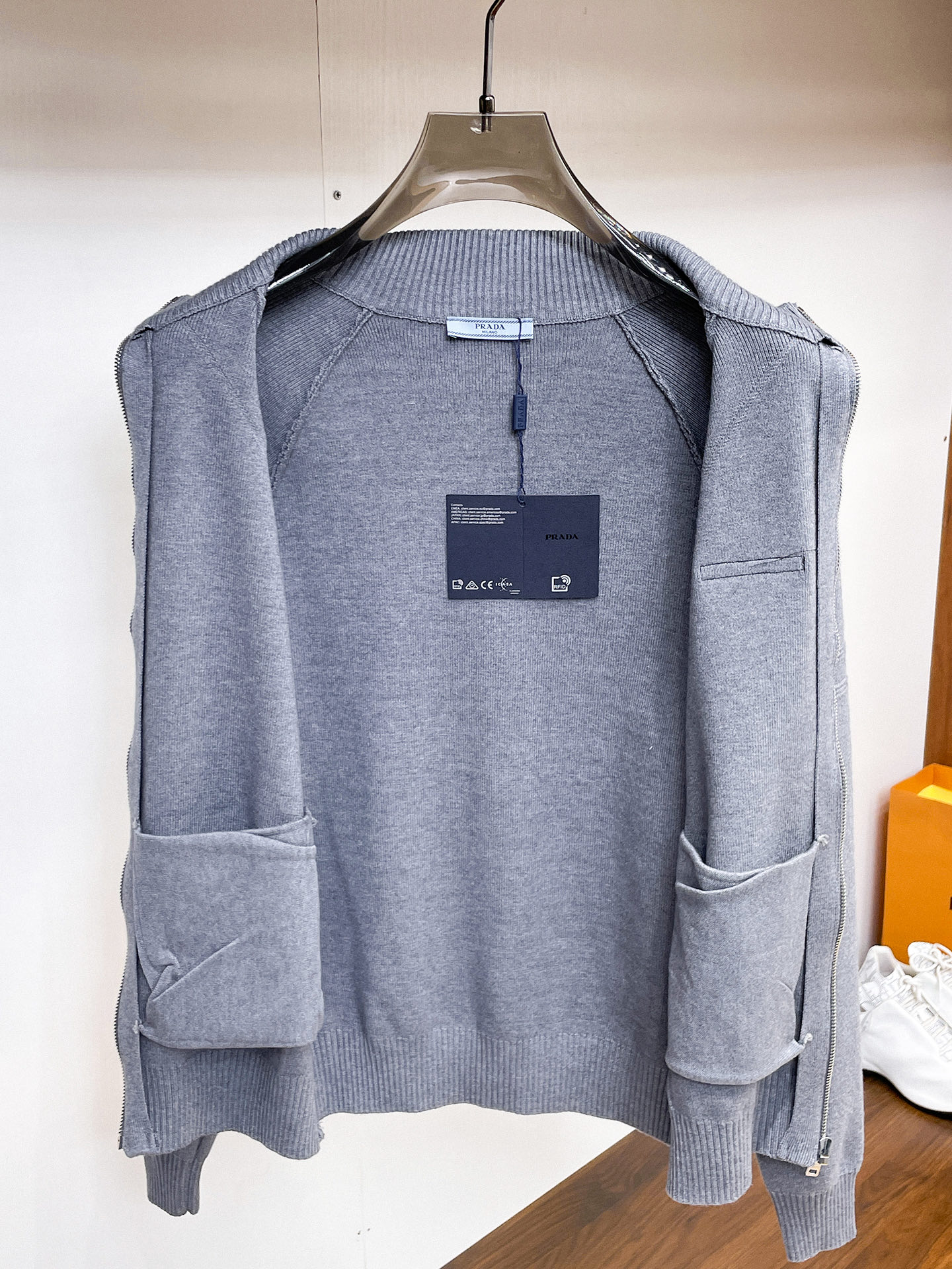 Prada Male Basic Clothing Cotton M-xl