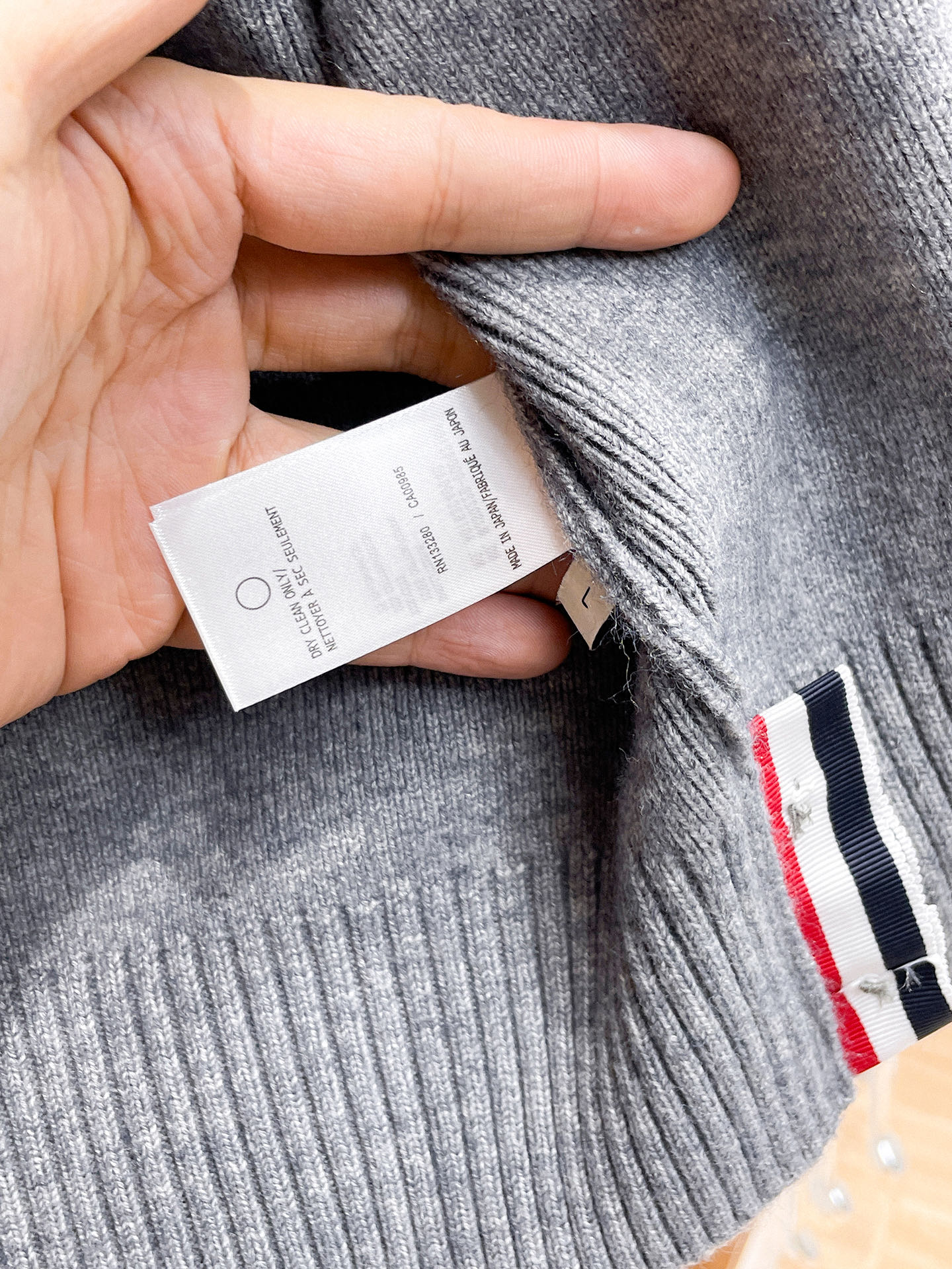 Thom Browne Male Basic Clothing Cotton M-xl