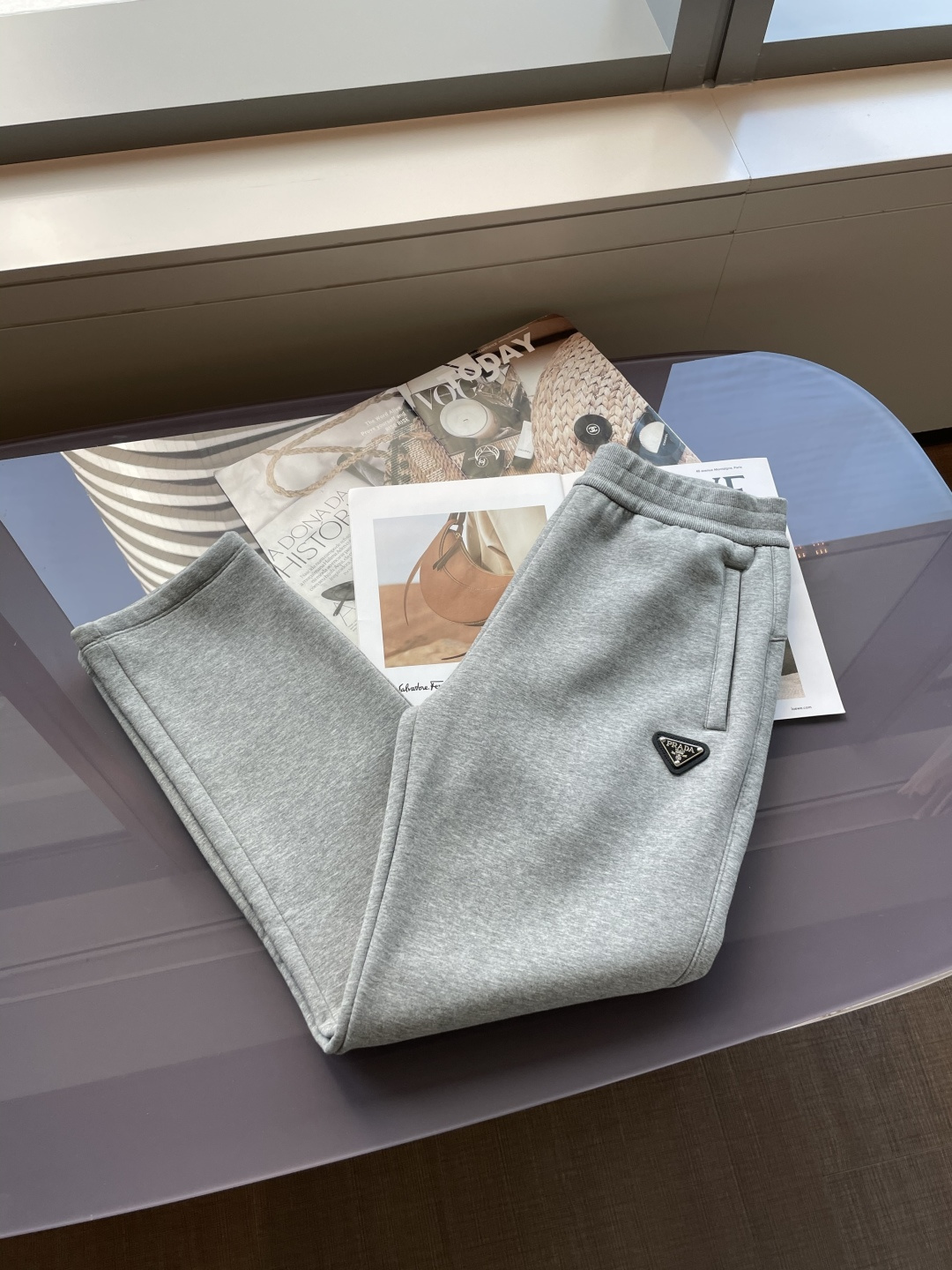 Prada Basic Clothing Fleece Lined L-xxxl
